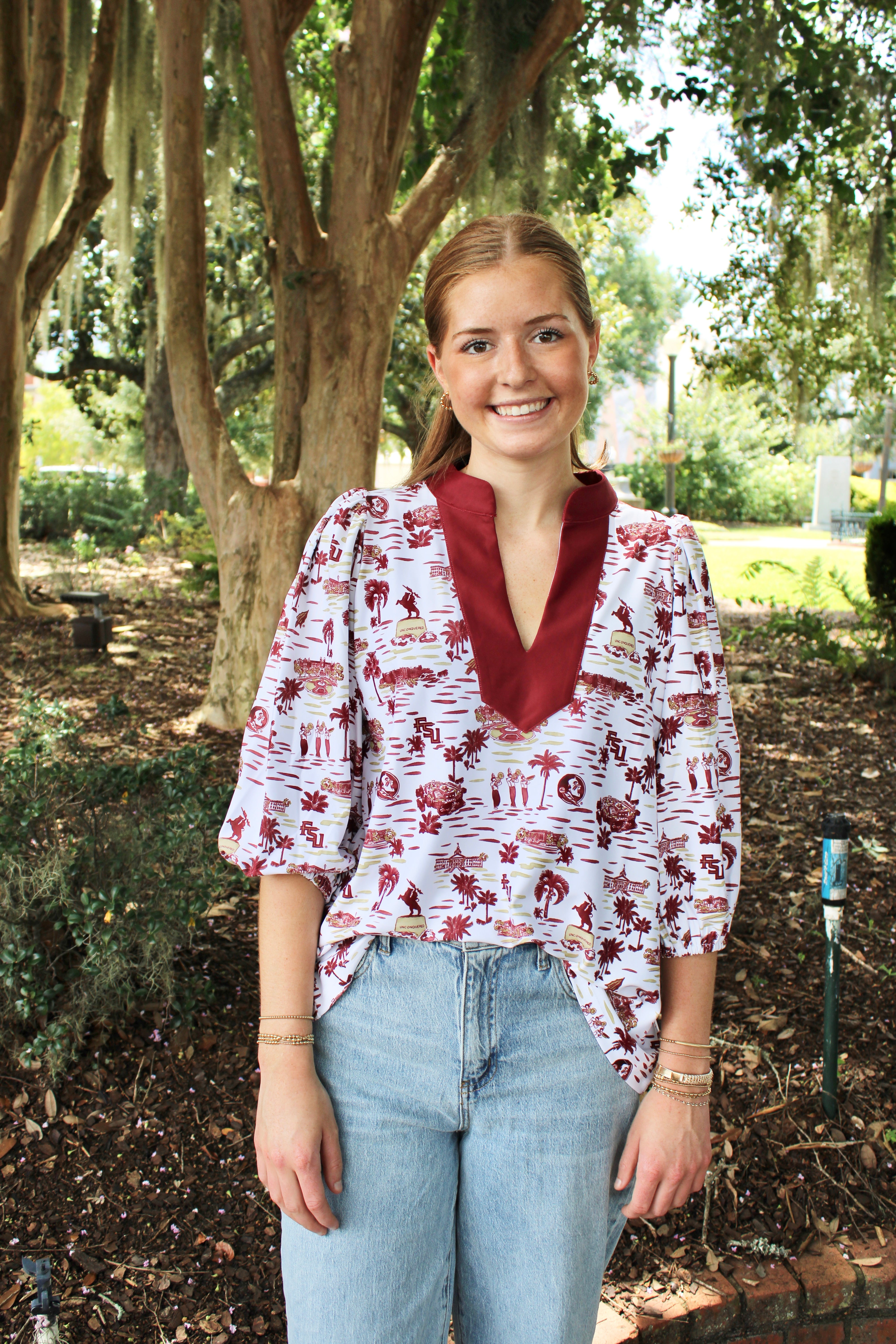 Smith & Quinn - Eliza Top (Florida State Toile)