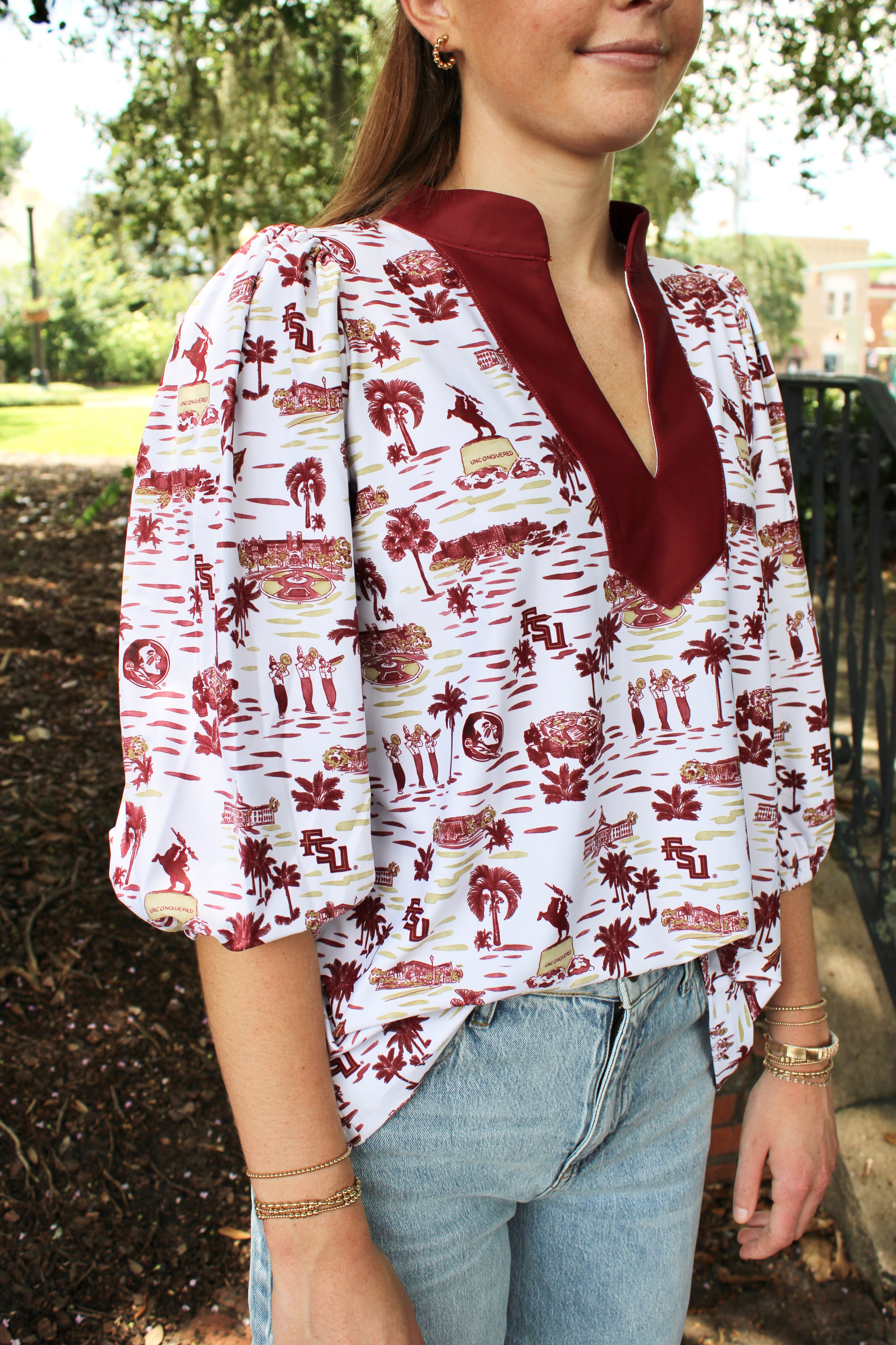 Smith & Quinn - Eliza Top (Florida State Toile)