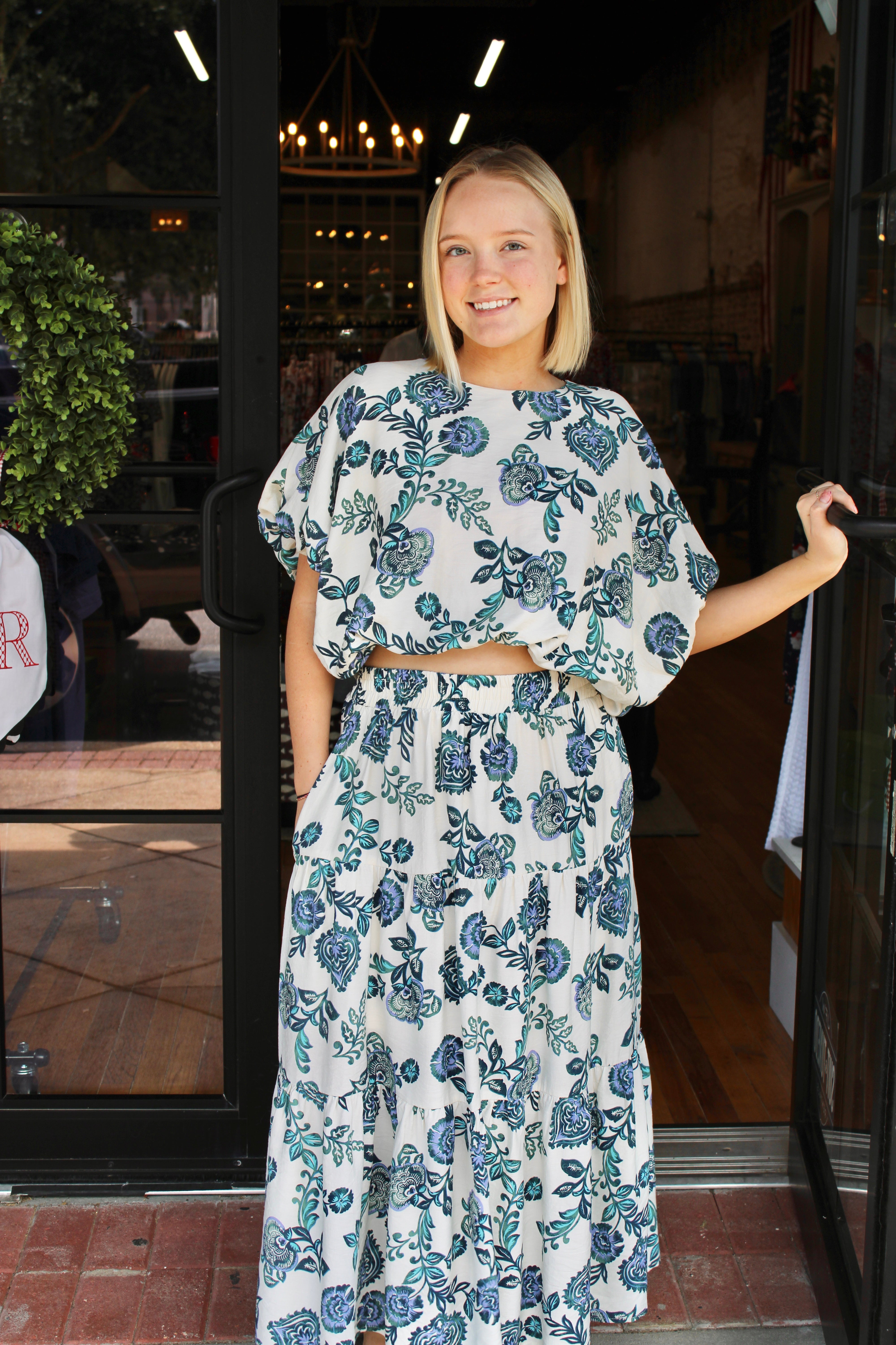 Grace Top (Teal)