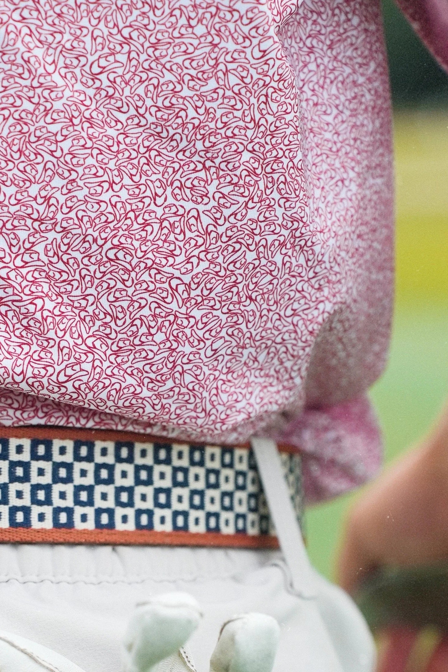 Cowboy Country Club - Cowboy Hat Polo (Brick)