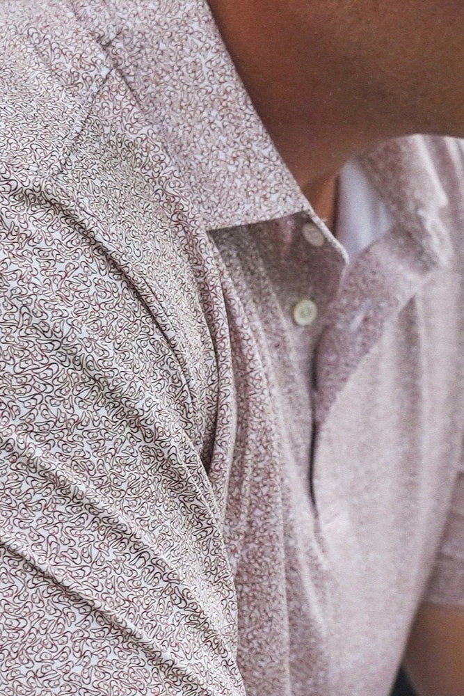 Cowboy Country Club - Cowboy Hat Polo (Burnt)