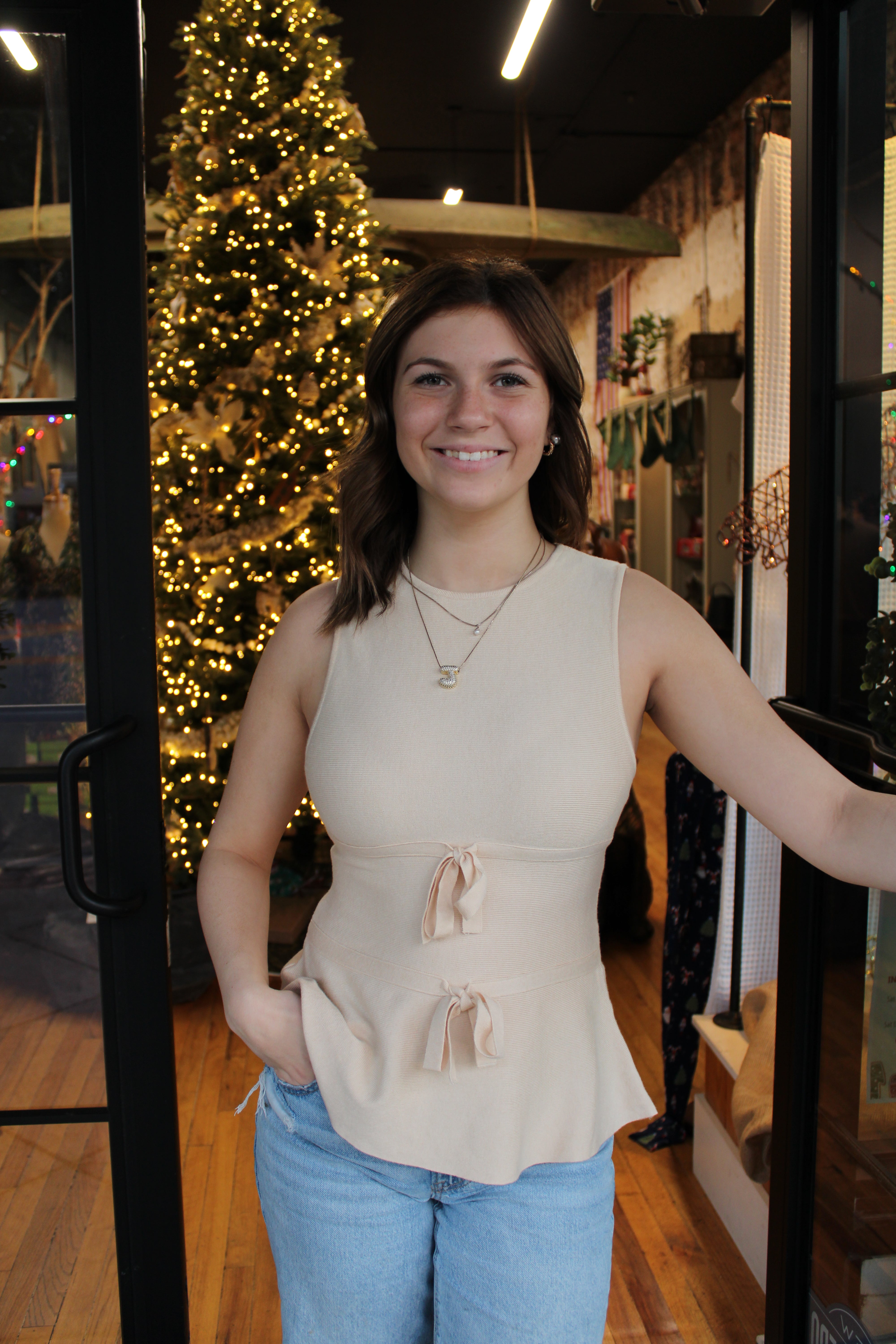 Lola Top (Cream) *final sale*