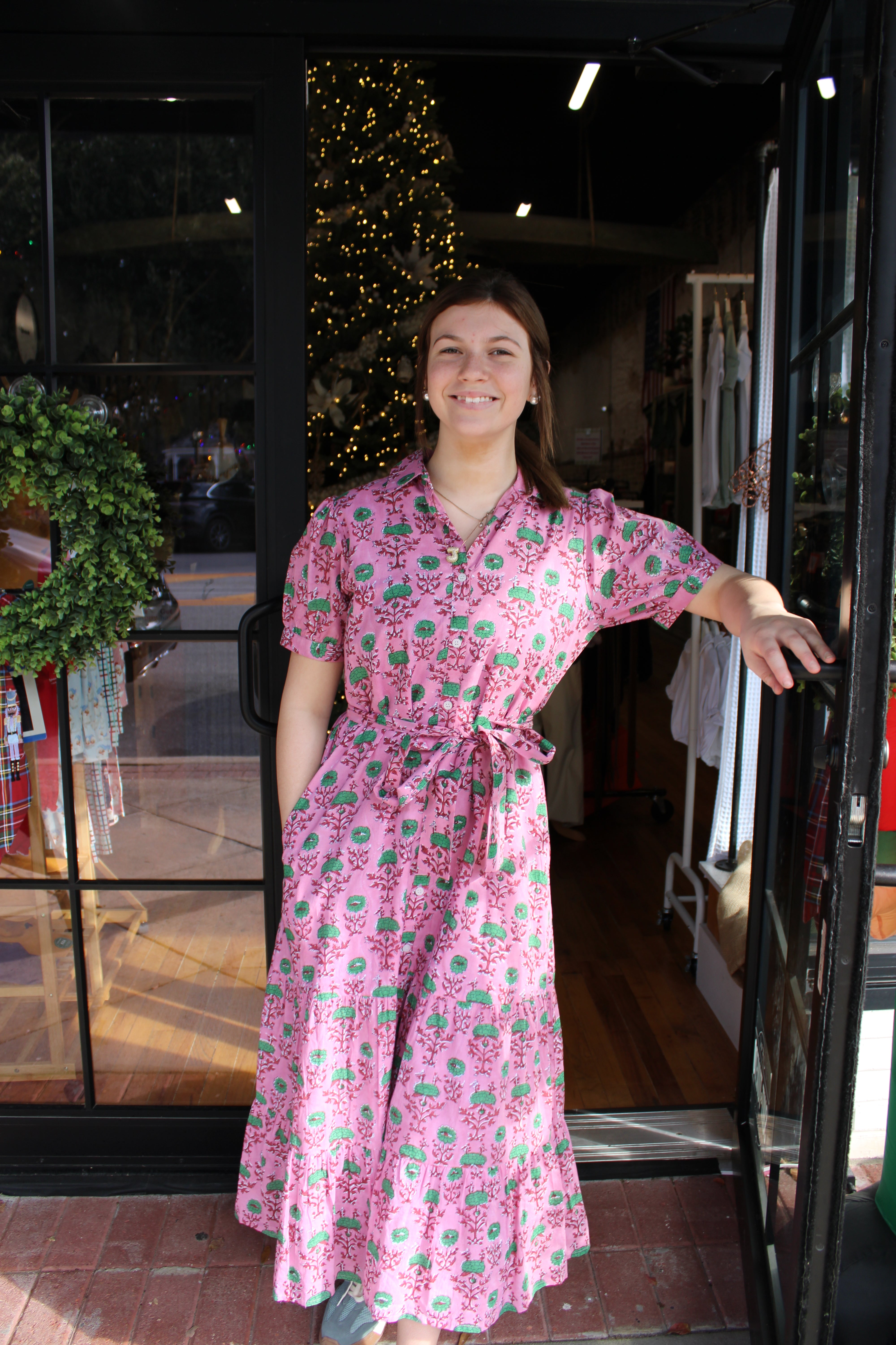 Victoria Dunn - Val Dress (Sage Petals)