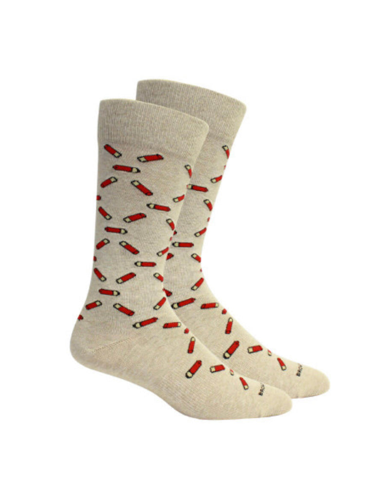 Brown Dog Socks - High Brass Oatmeal