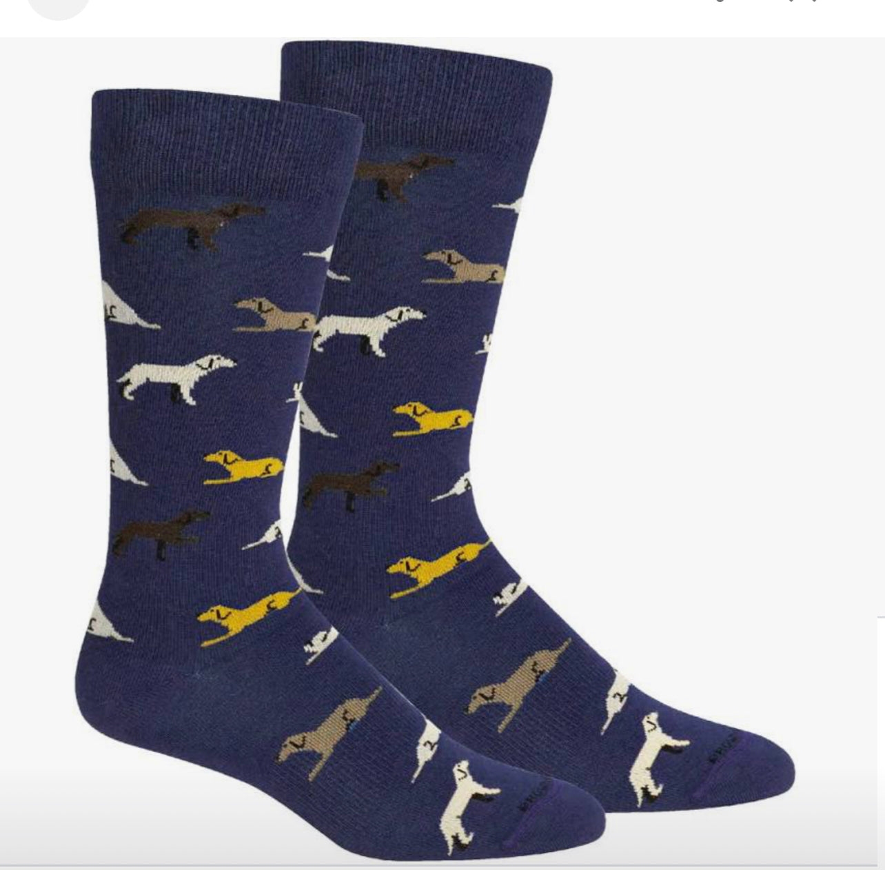 Brown Dog Socks - Command Insignia