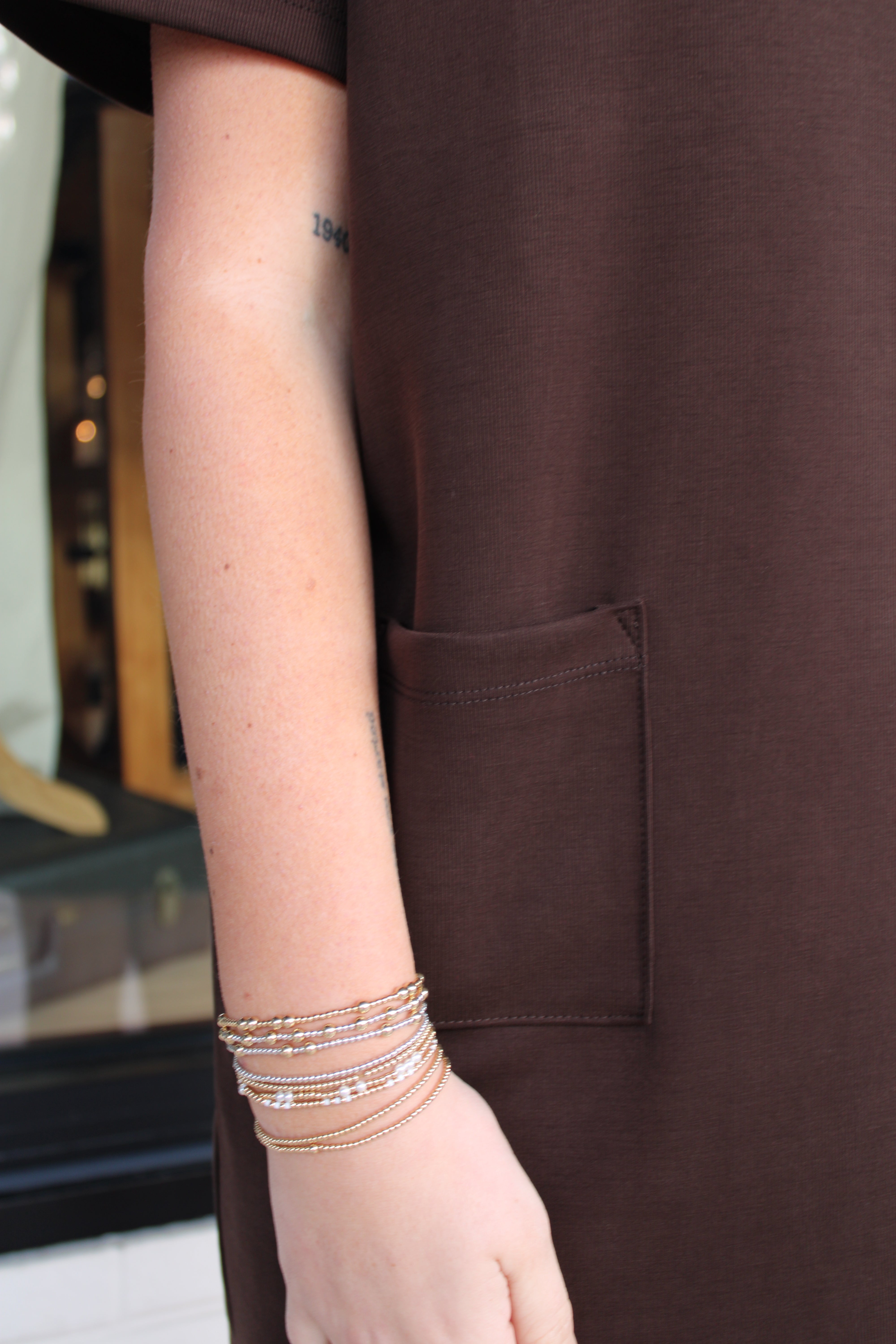 Shelby Dress - Coffee