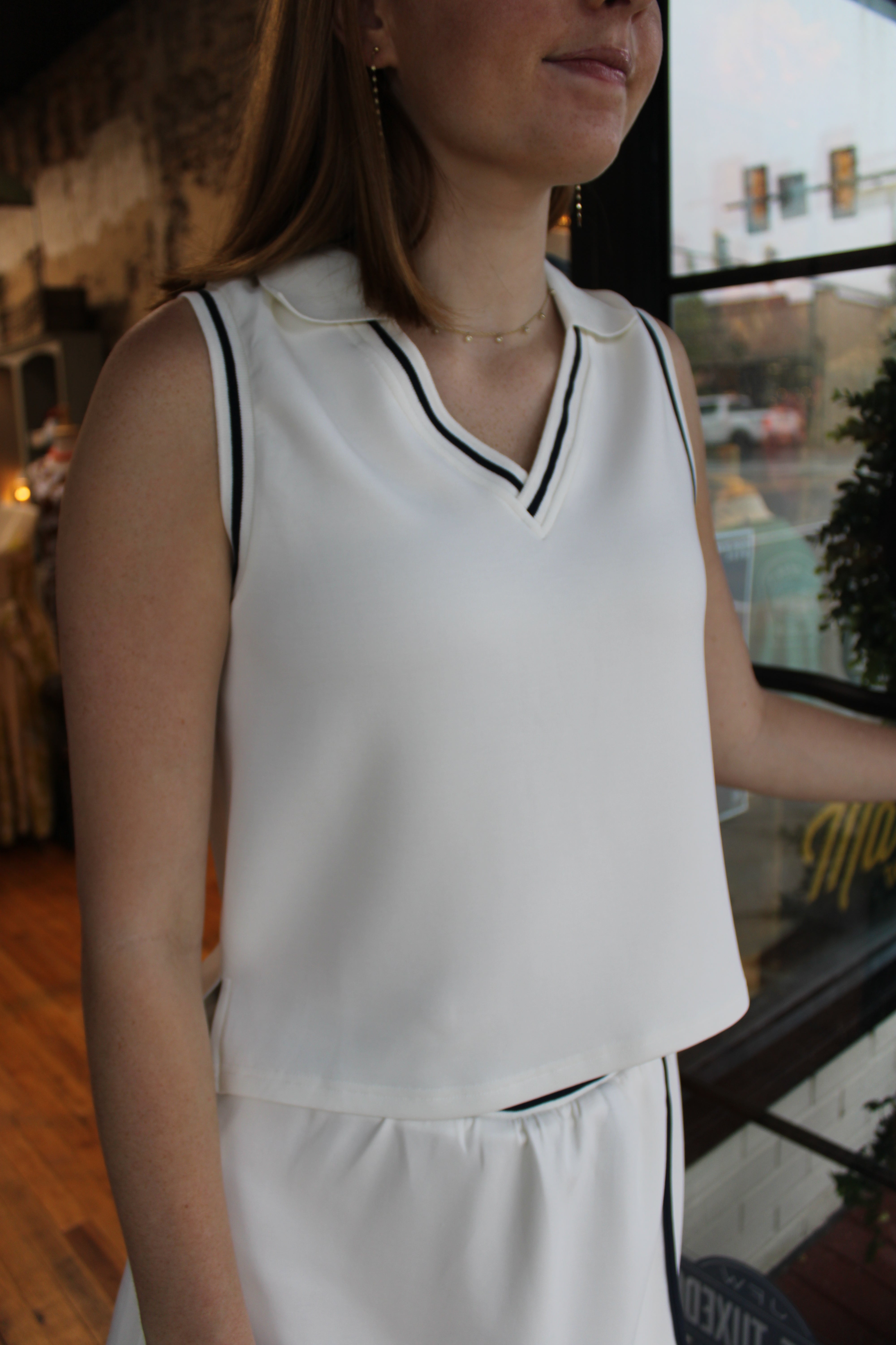 Serena Top - White
