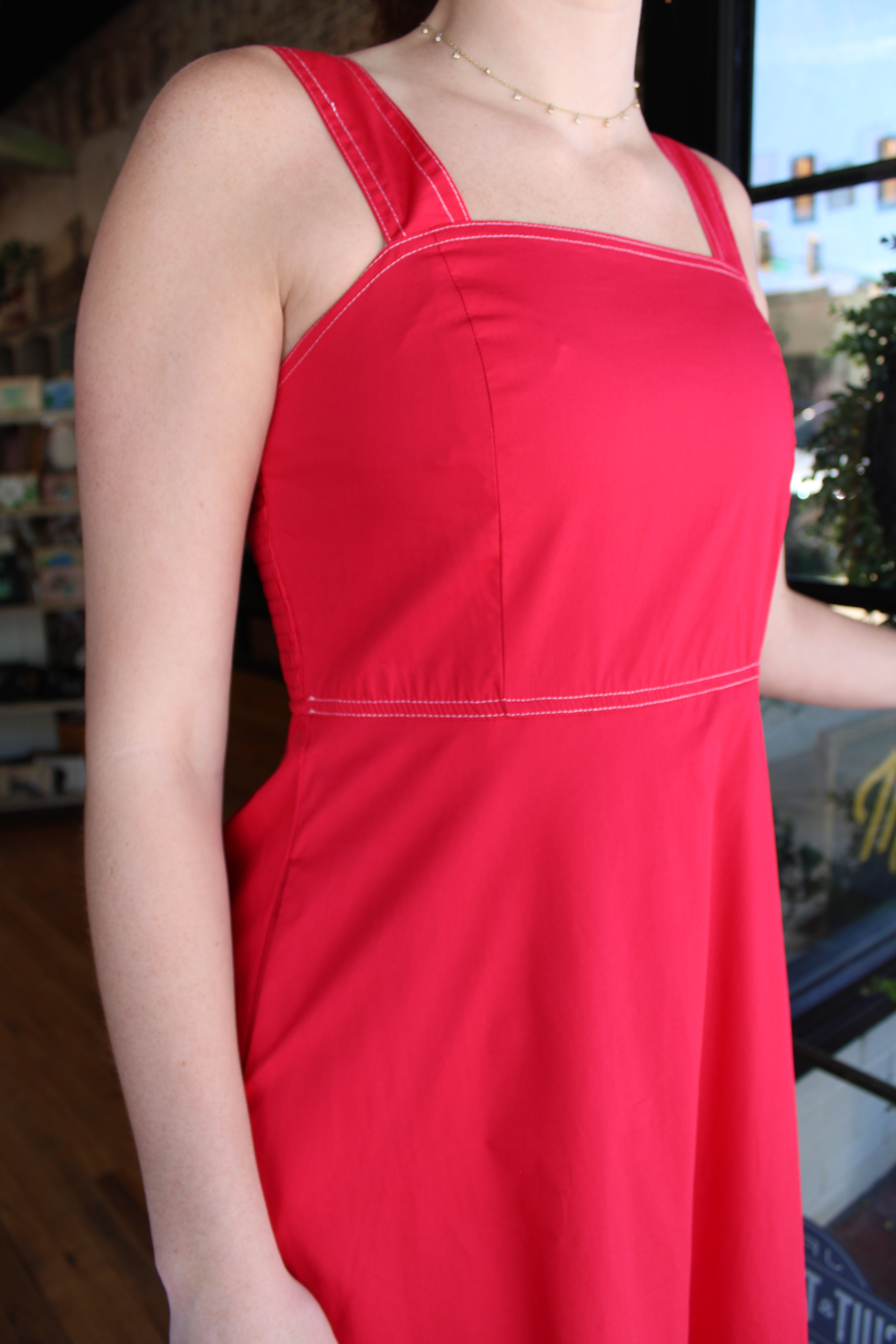 Betty Maxi Dress - Red