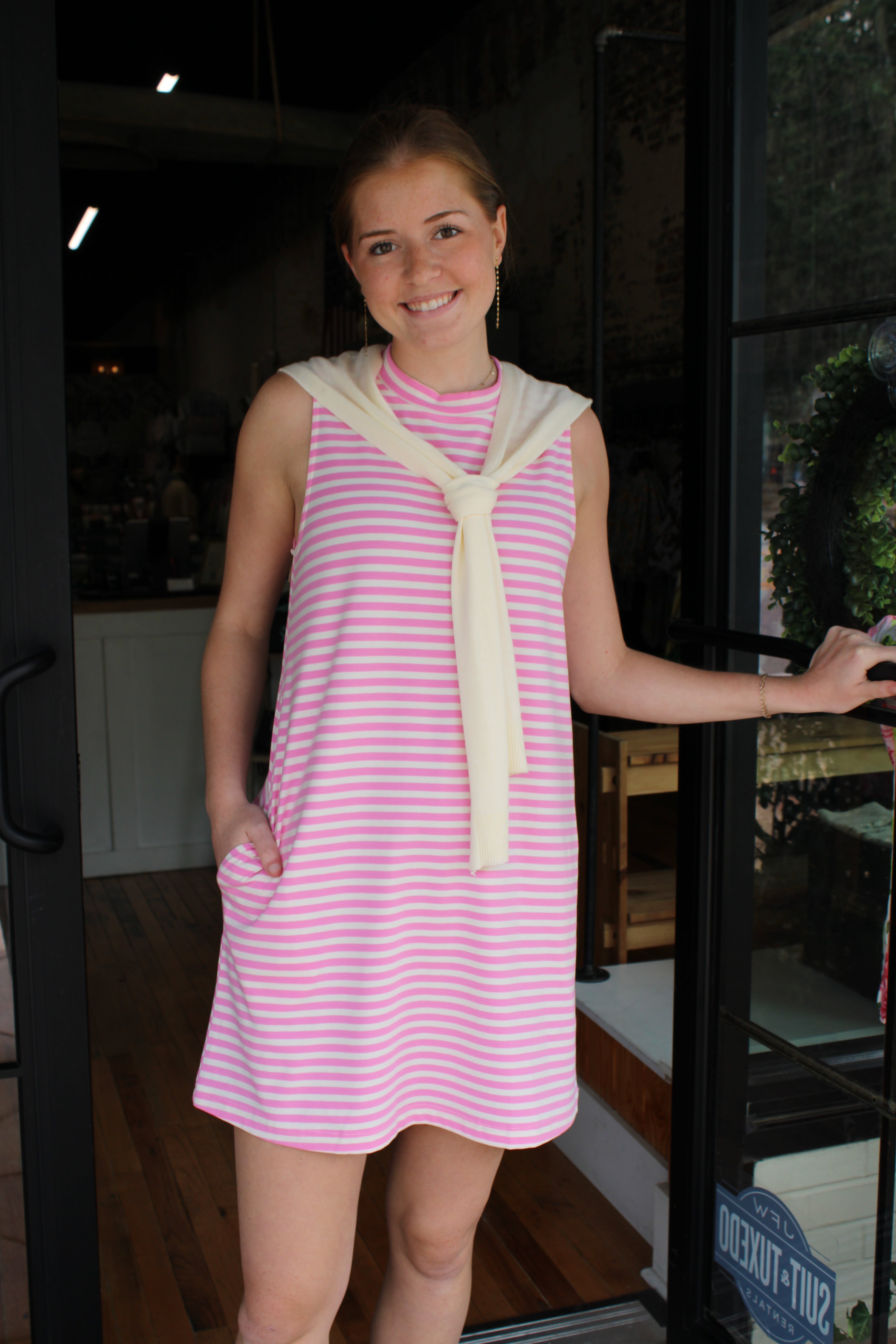 Henrie Dress - Pink