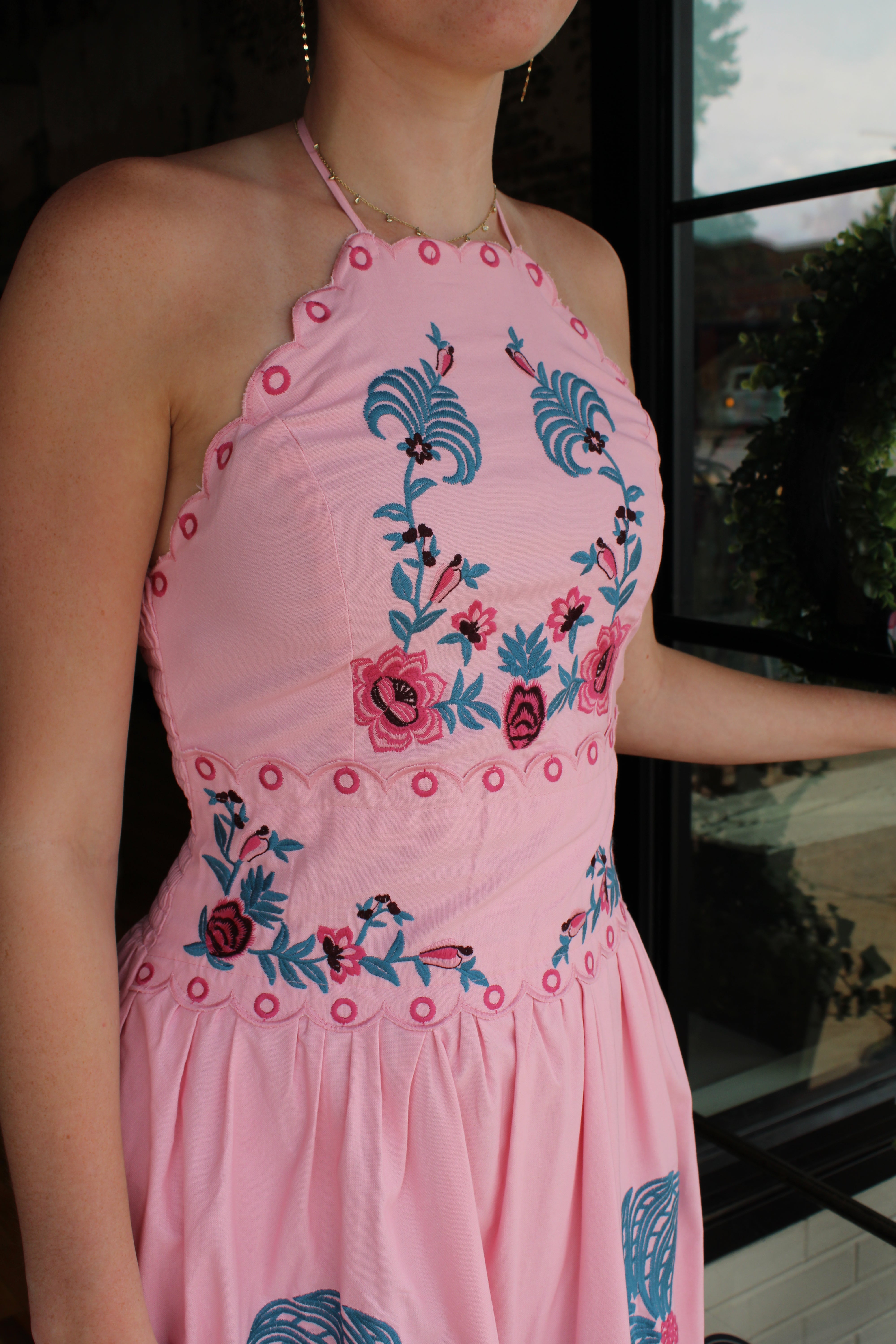 Lindsay Dress - Pink