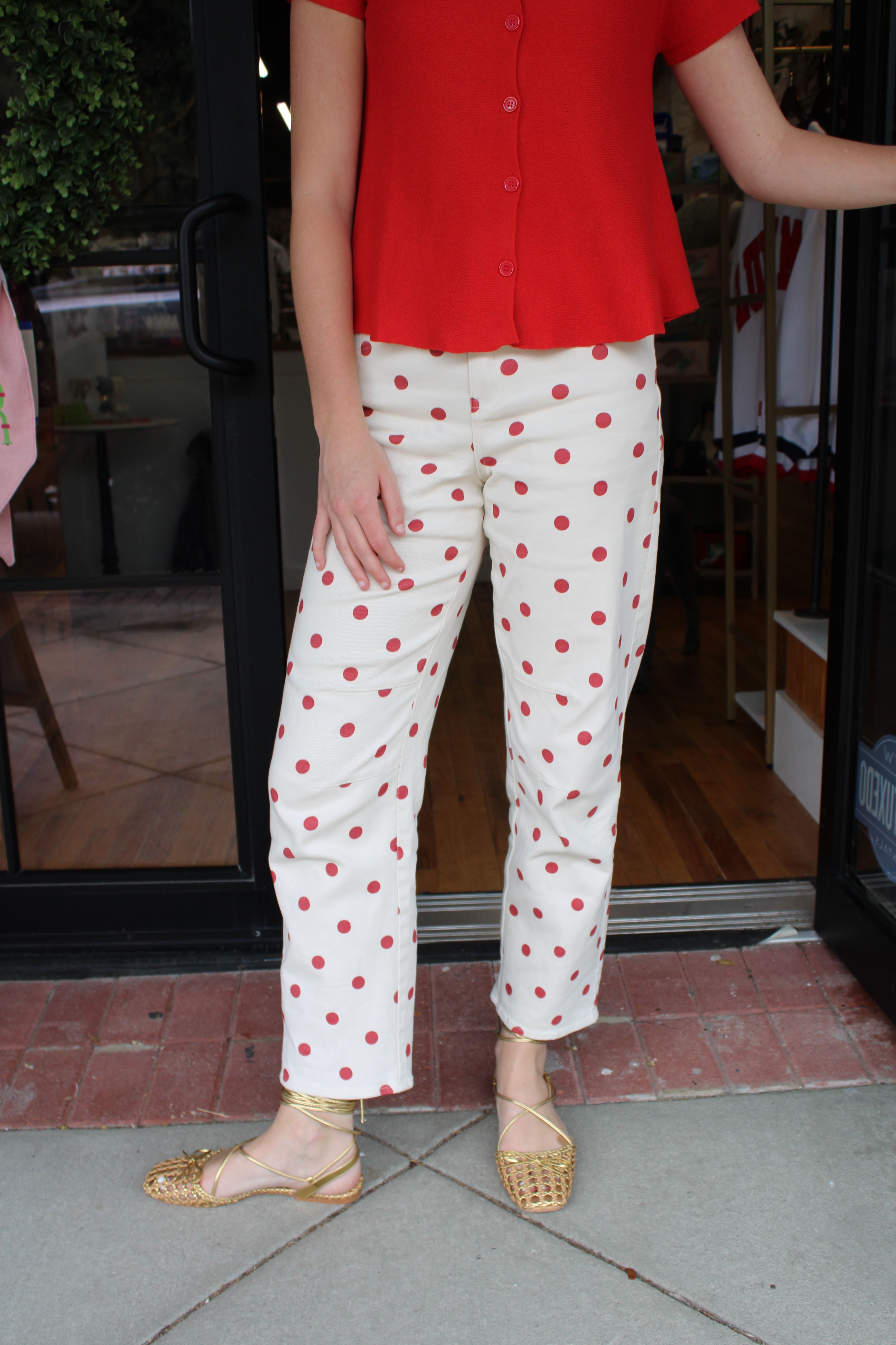 Janie Pant - Red Dot