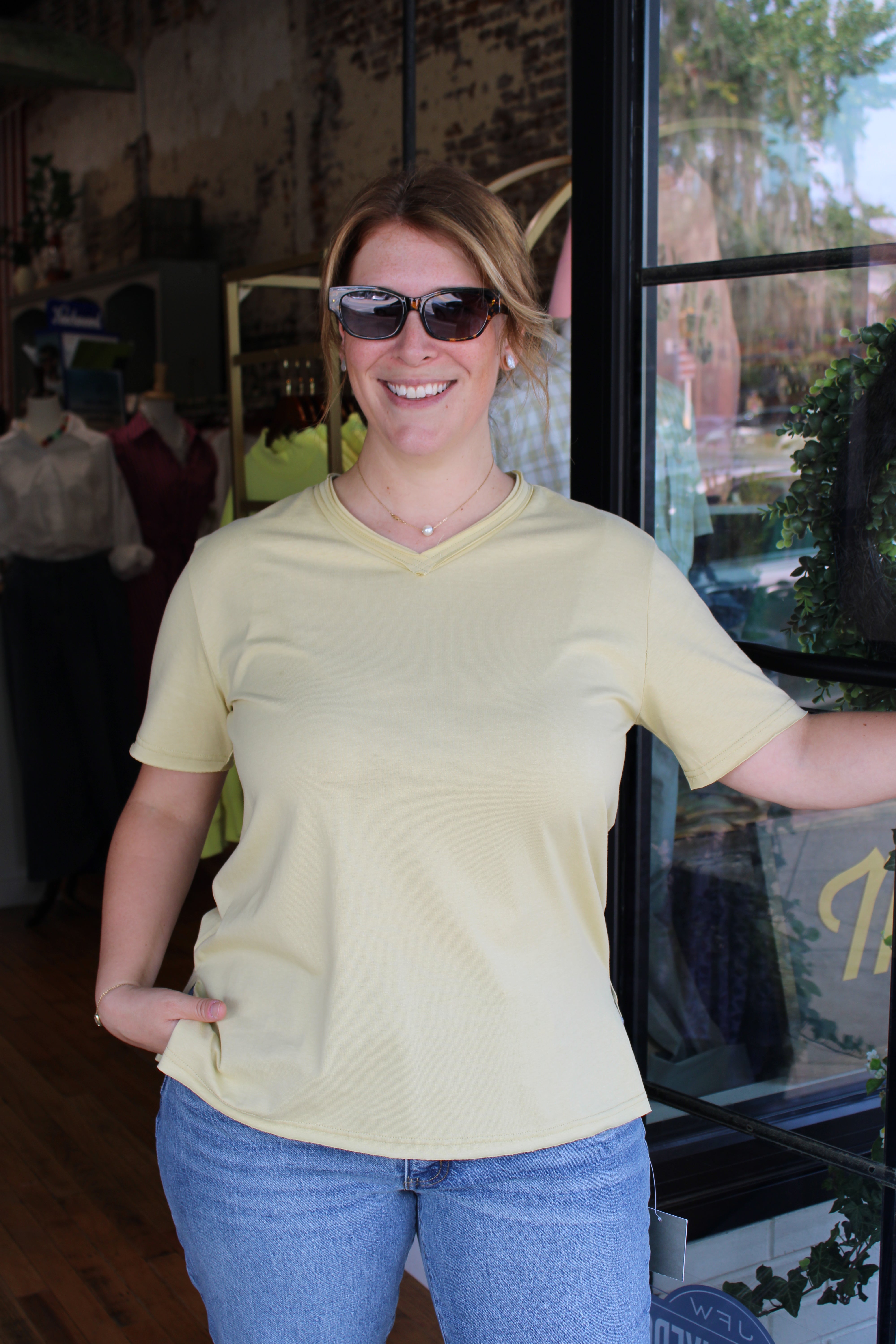 Maude Top (Mustard)
