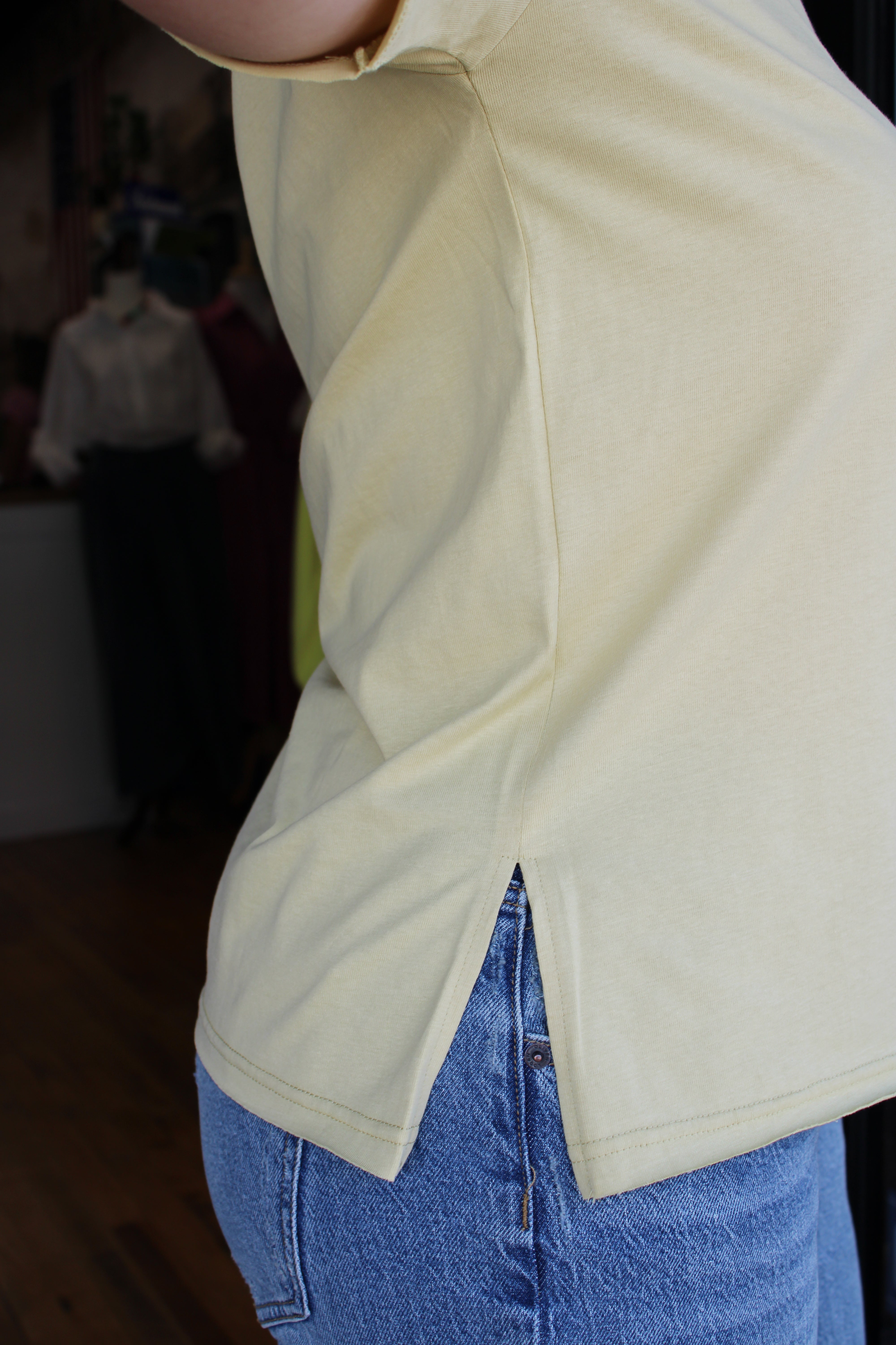 Maude Top (Mustard)