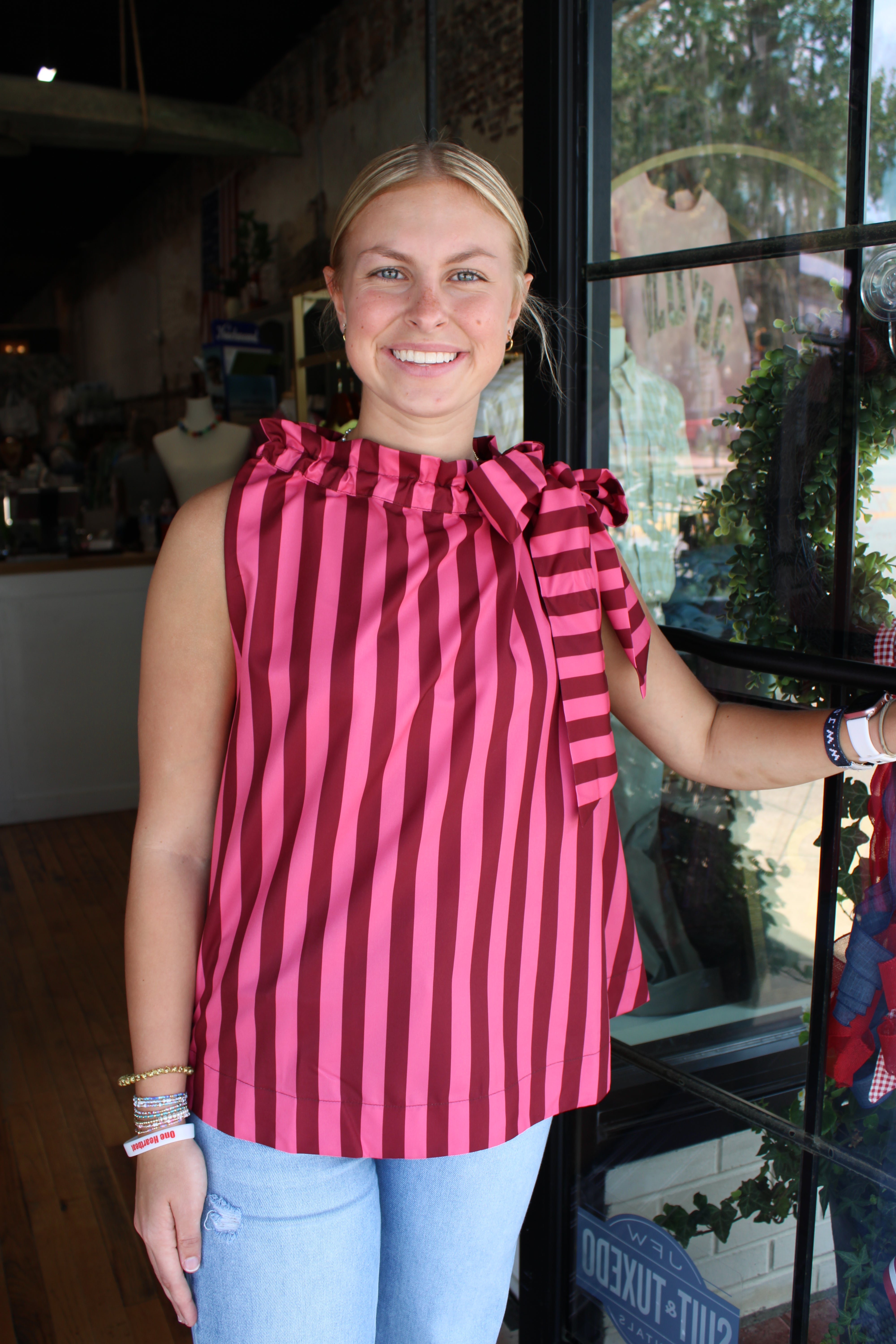 Lori Top (Burgundy)