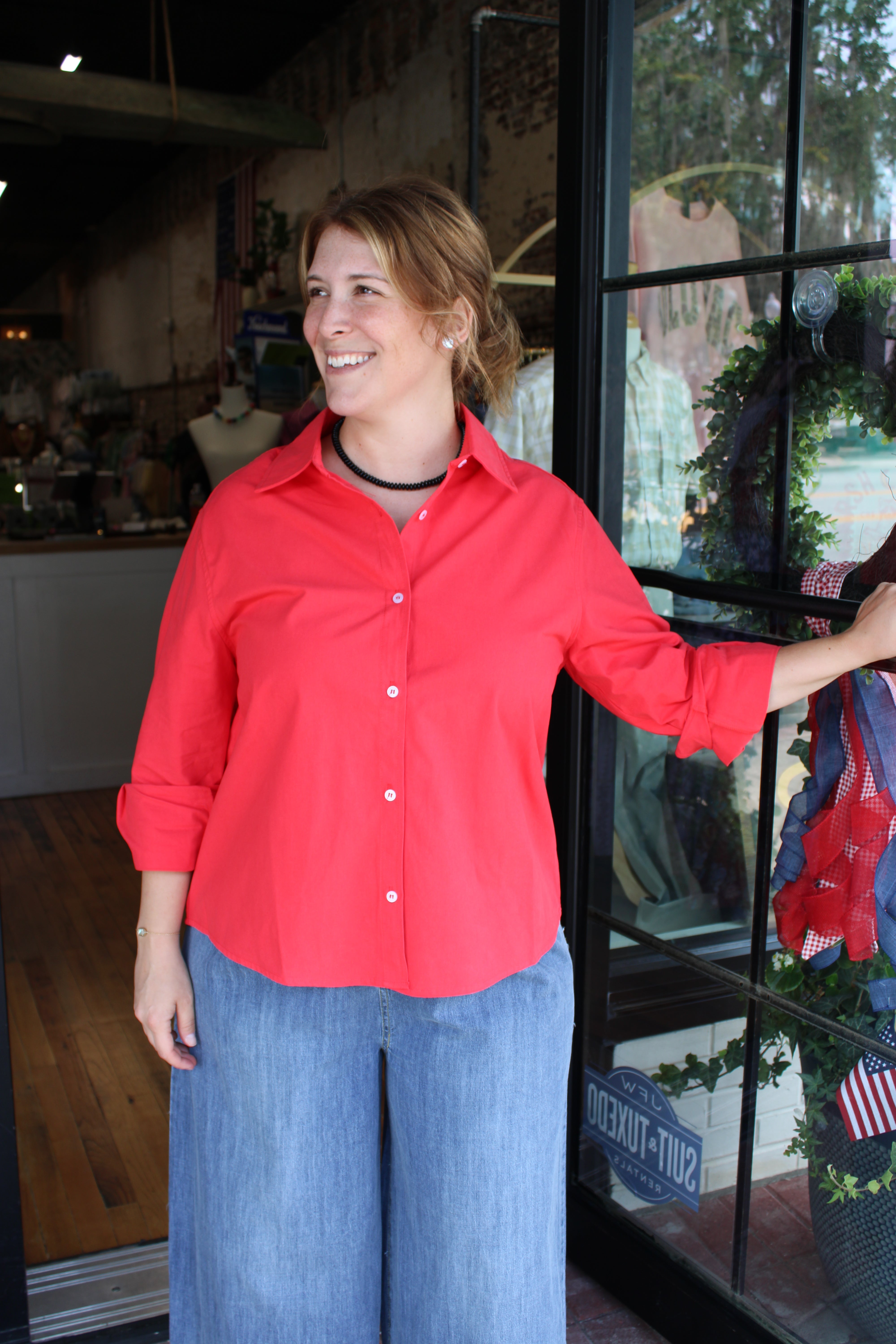 Erica Top (Red)