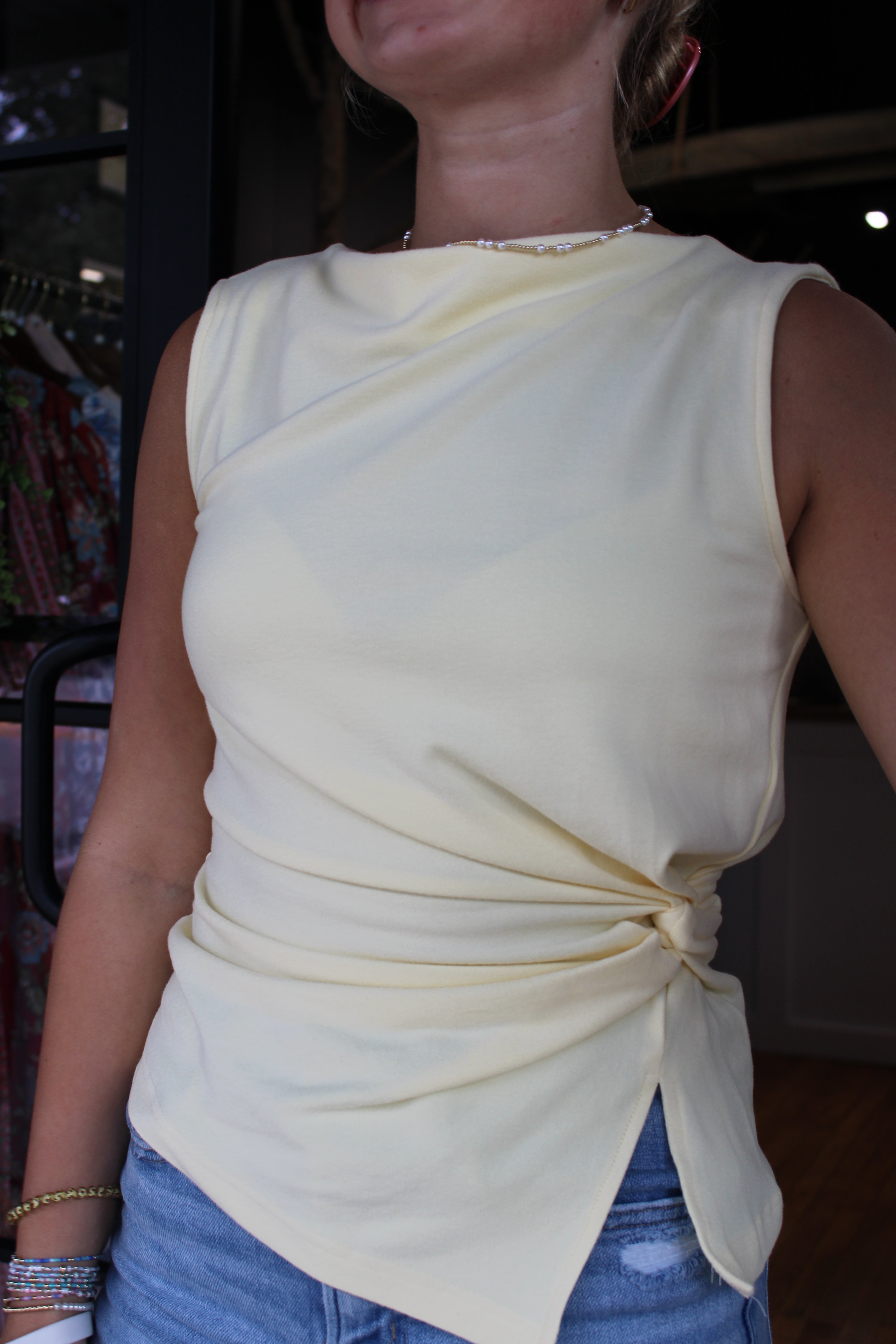 Hollis Top - Yellow