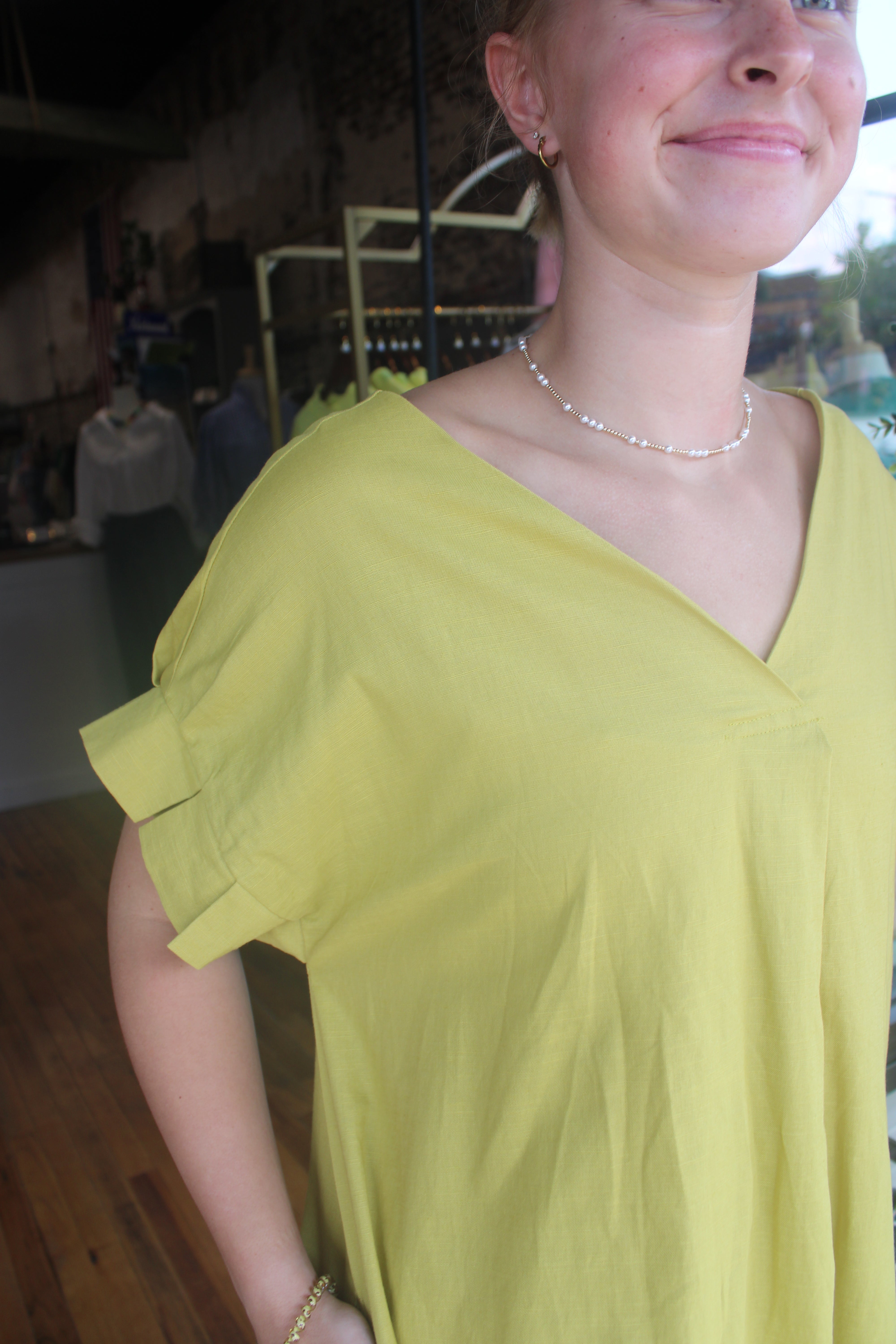 Julie Dress (Mustard)