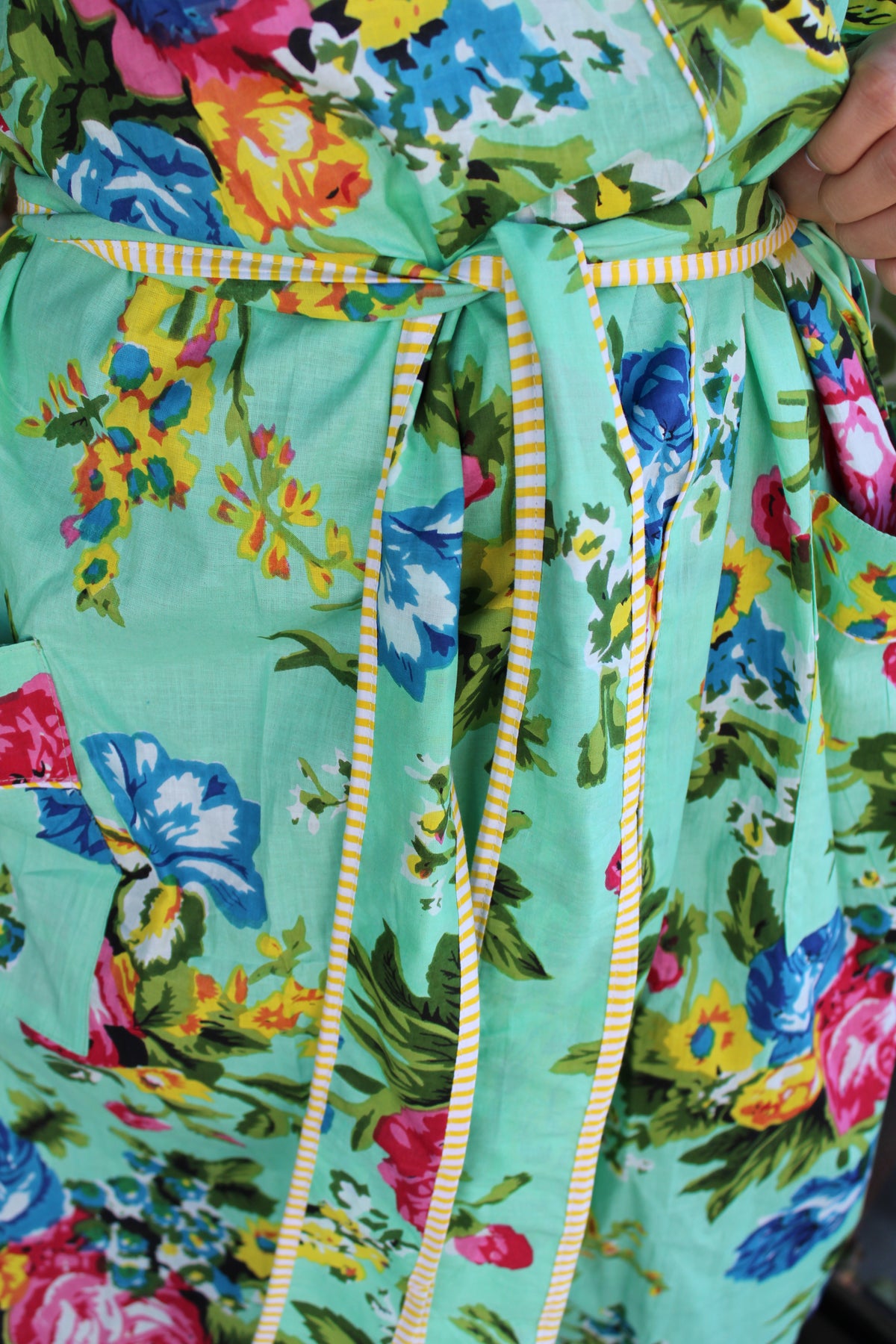 Printed Cotton Robe