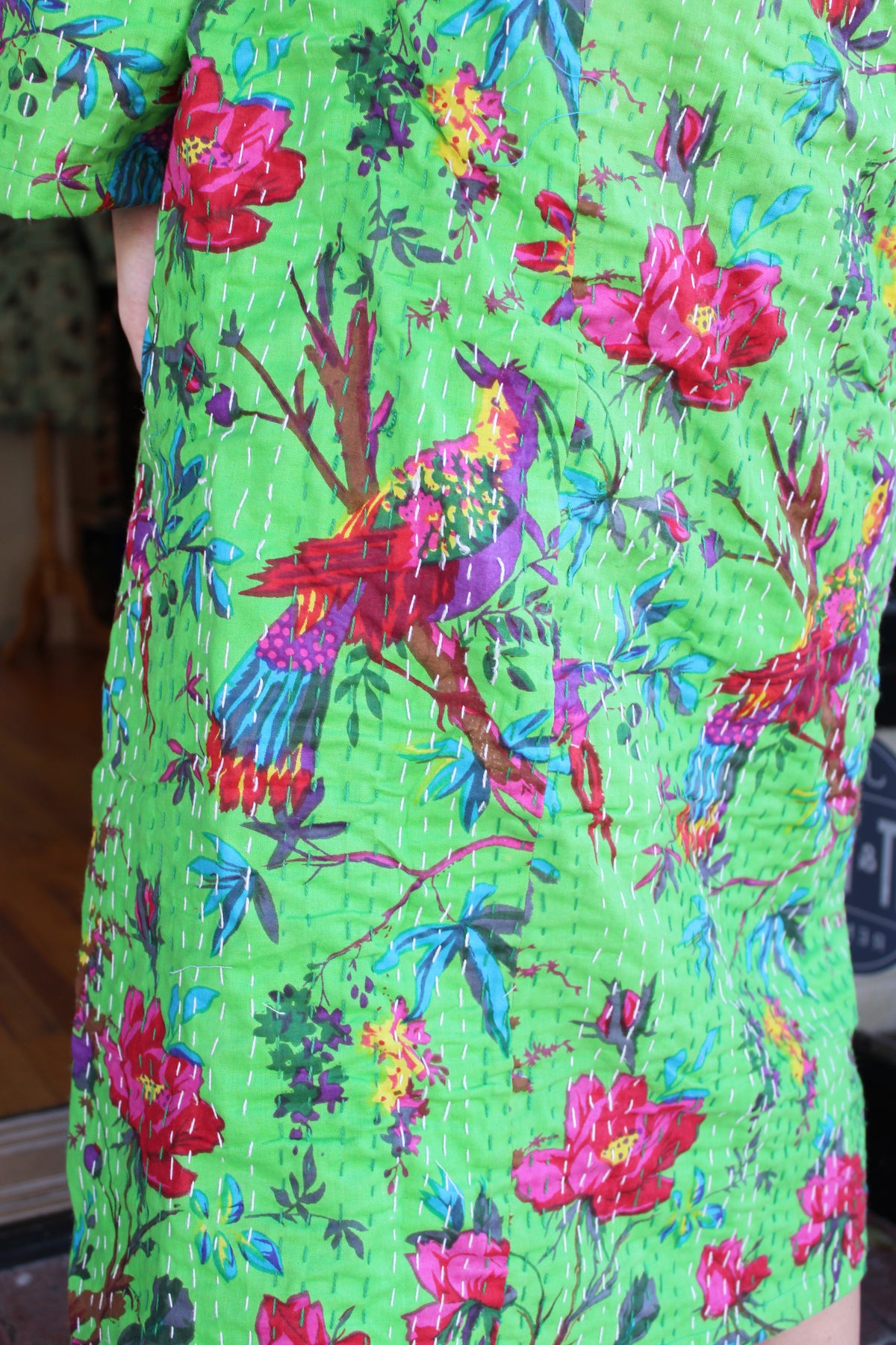 Quilted Kantha Robe