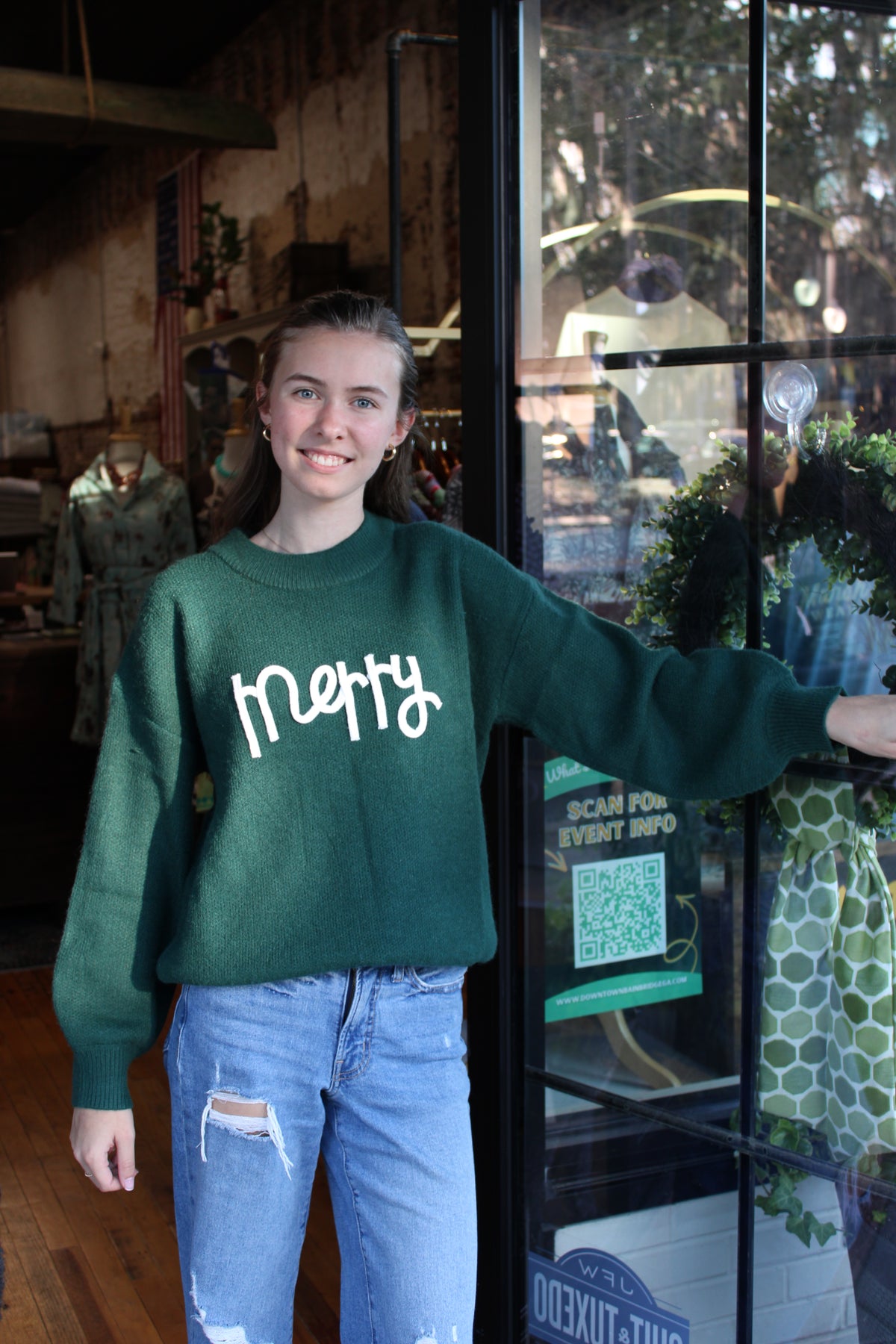 Merry Sweater - Green