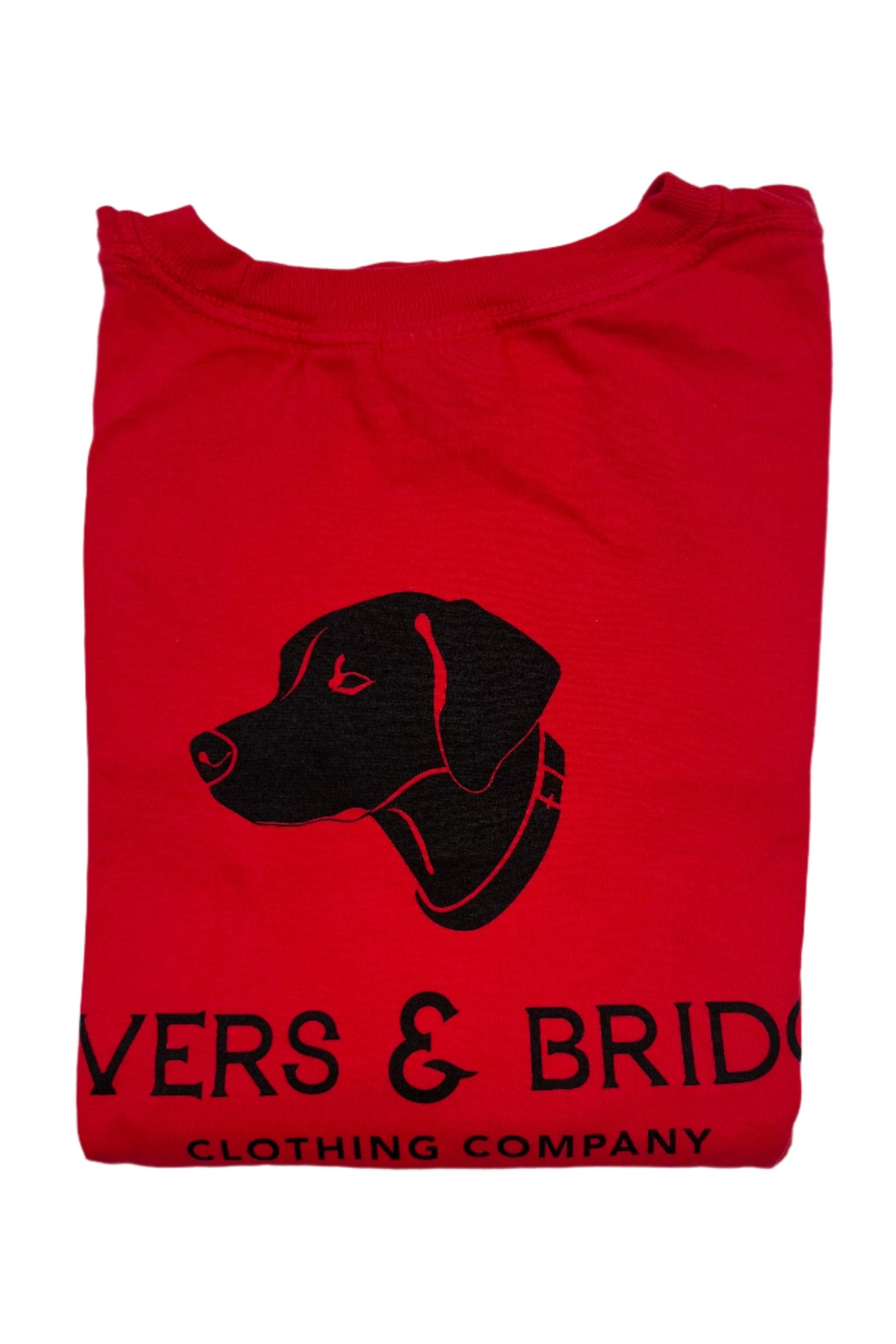 Rivers & Bridge - Game Day Logo Tee (Red/Black)