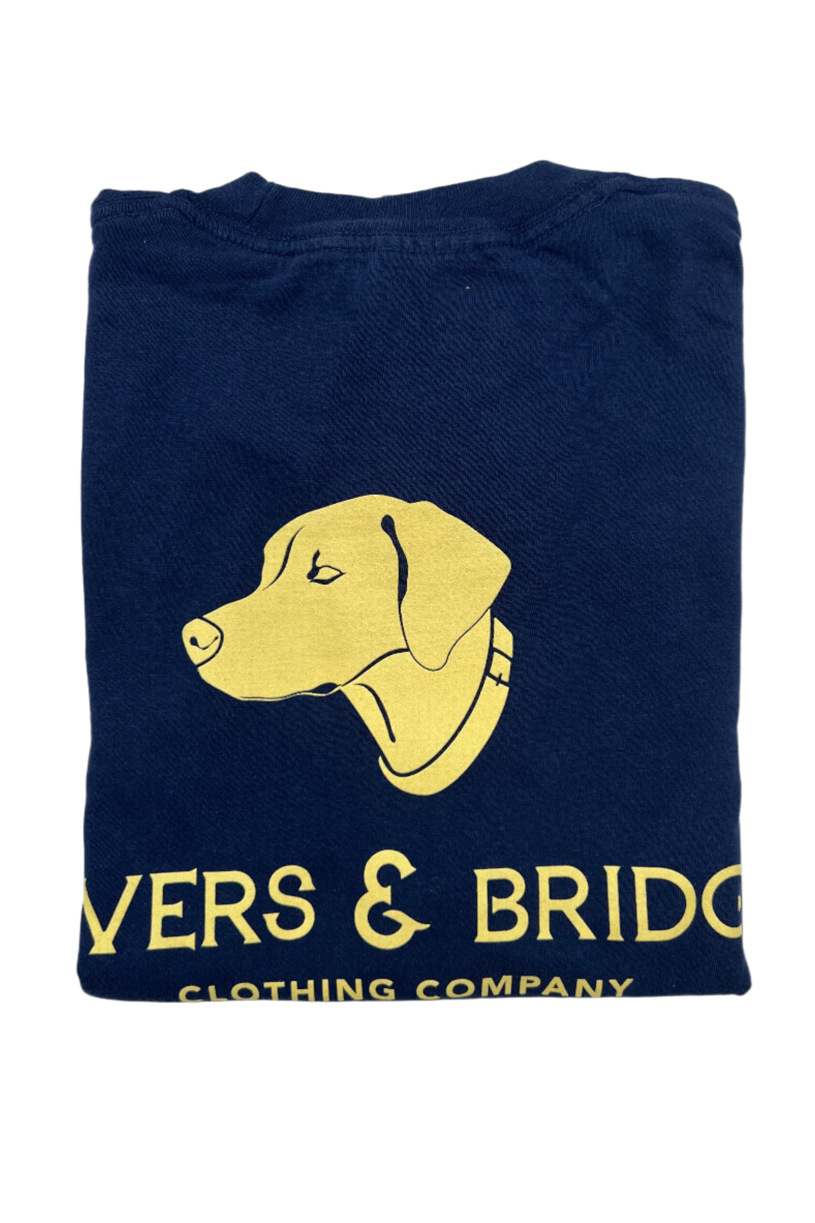 Rivers & Bridge - Youth Game Day Tee (Navy/Gold)