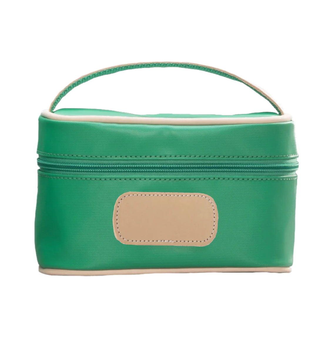 Jon Hart - Mini Makeup Case (Kelly Green Coated Canvas)