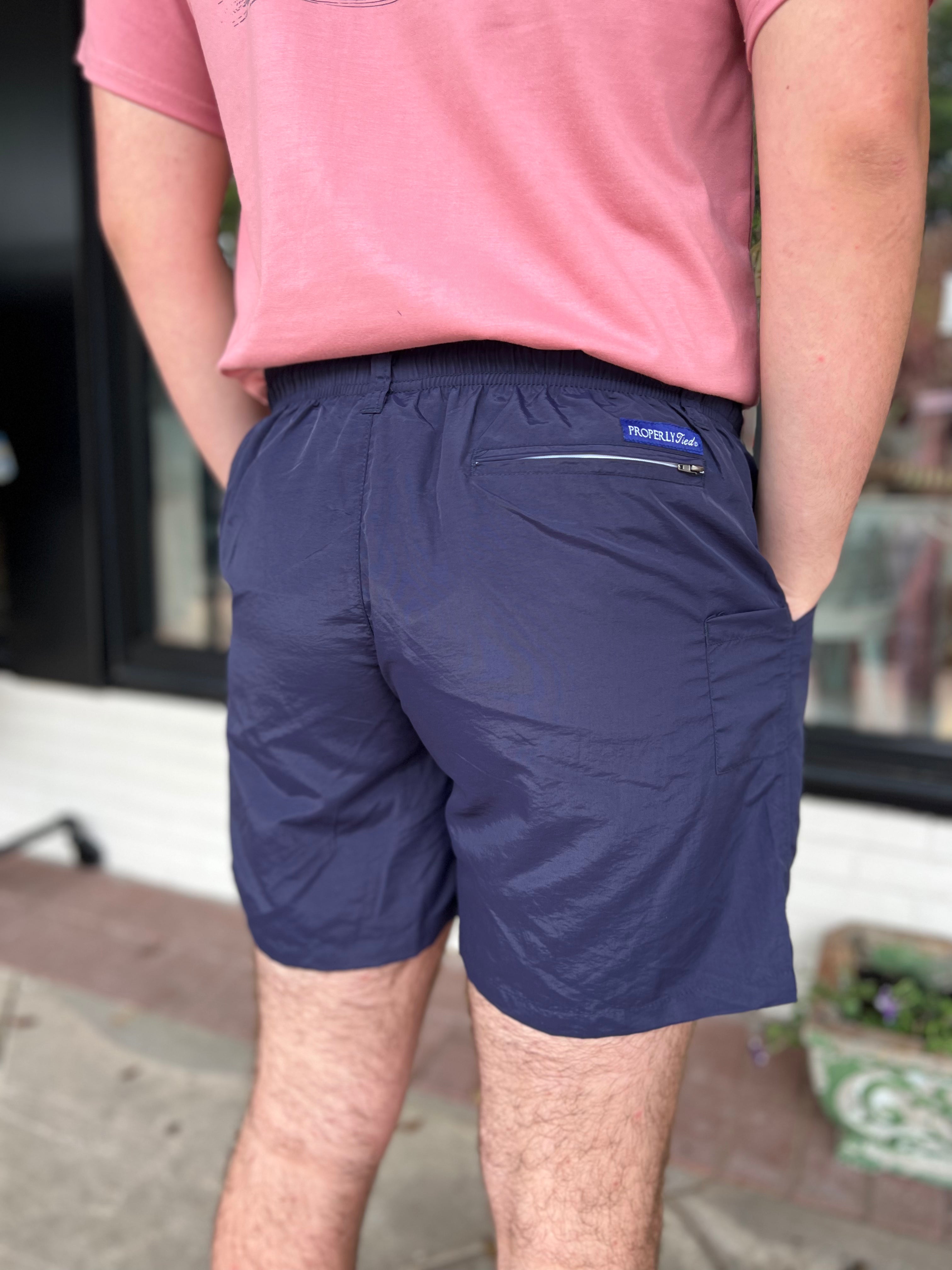 Mallard Short Navy - Properly Tied
