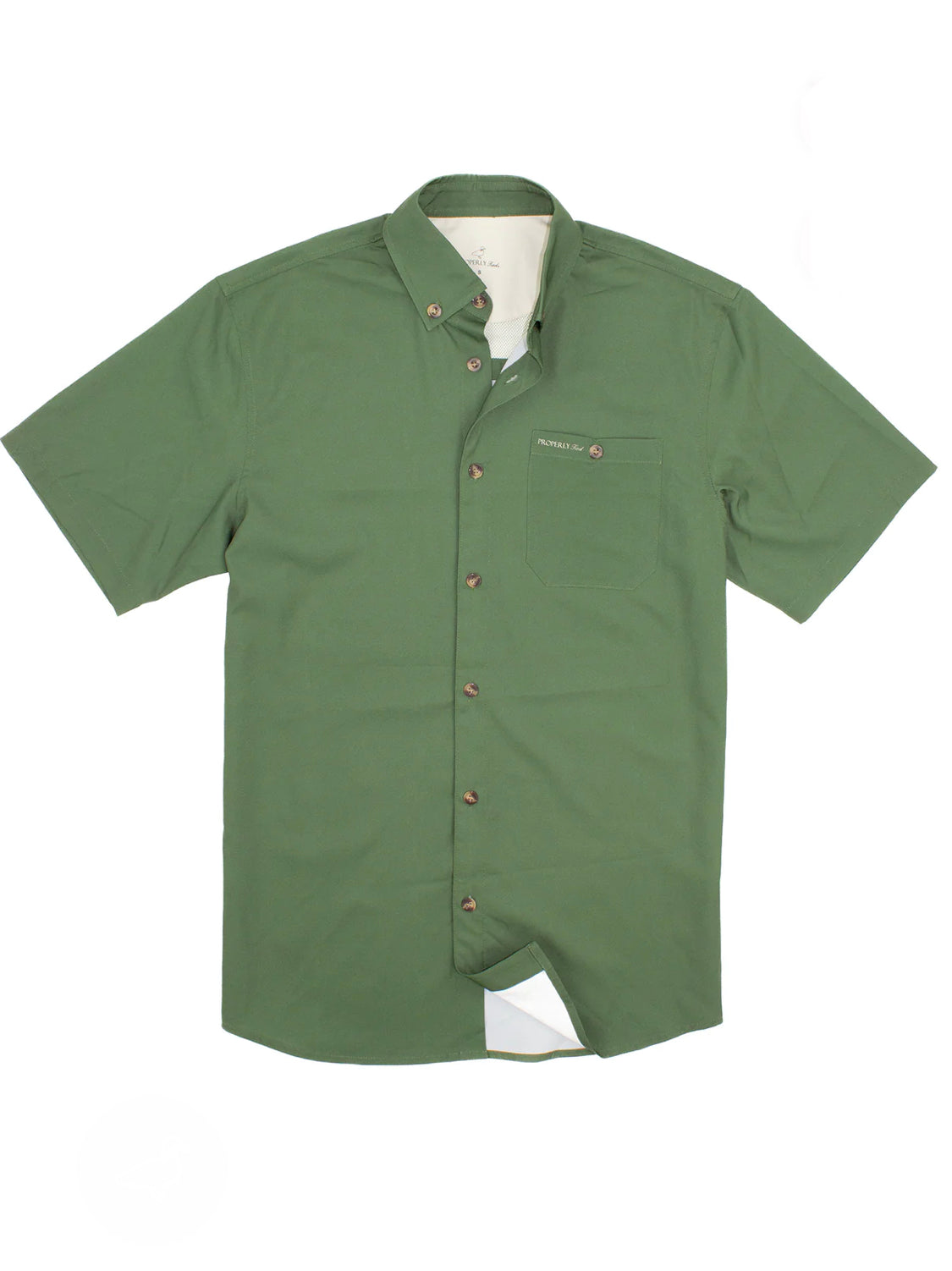 Properly Tied Sportsman Field Shirt -Olive