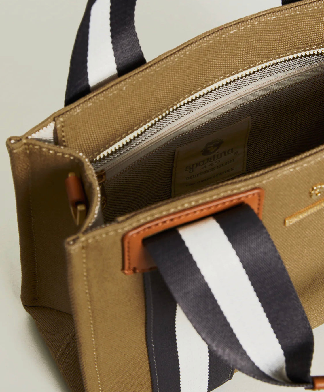 Charlie Crossbody Mini Tote -Olive