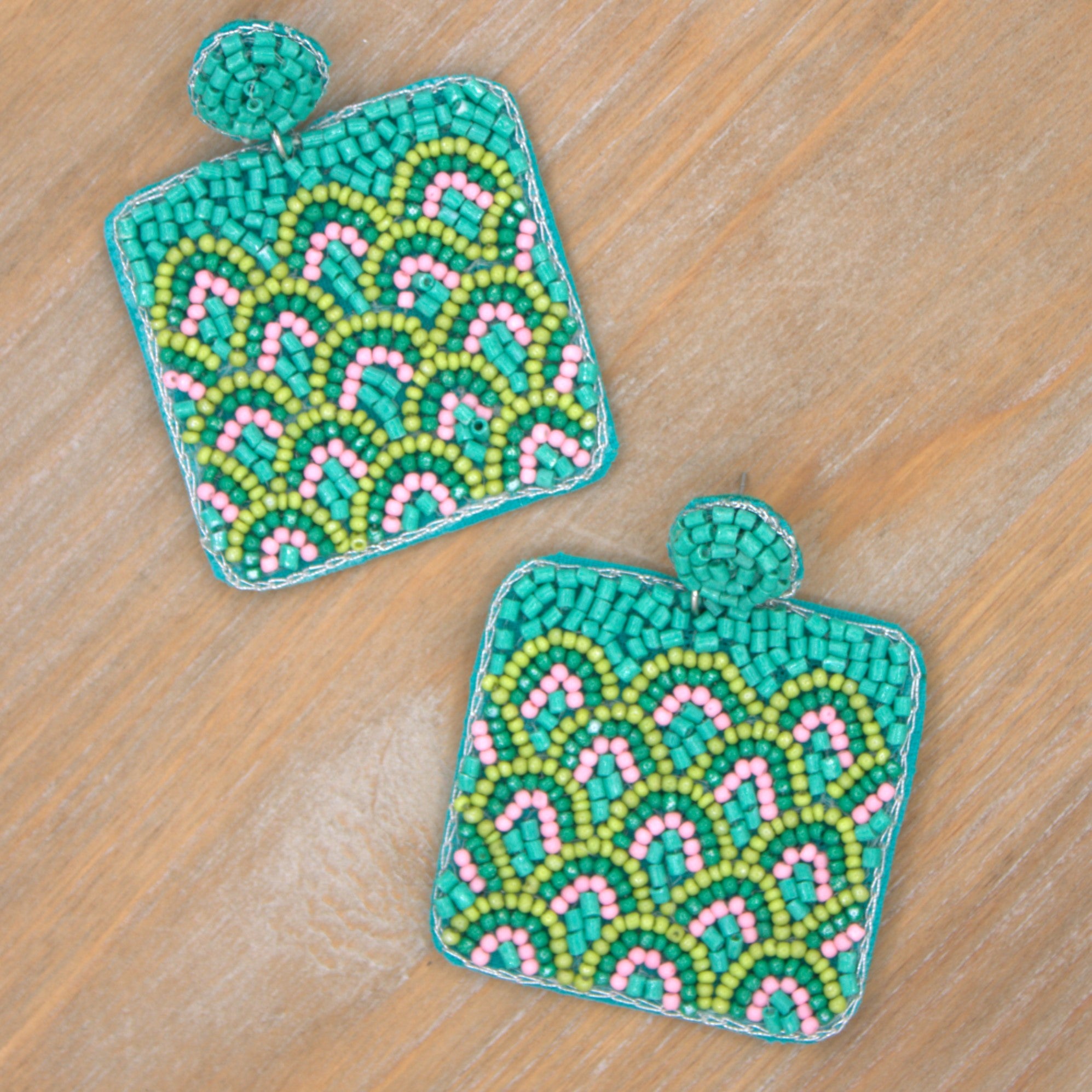 The Peacock Earrings