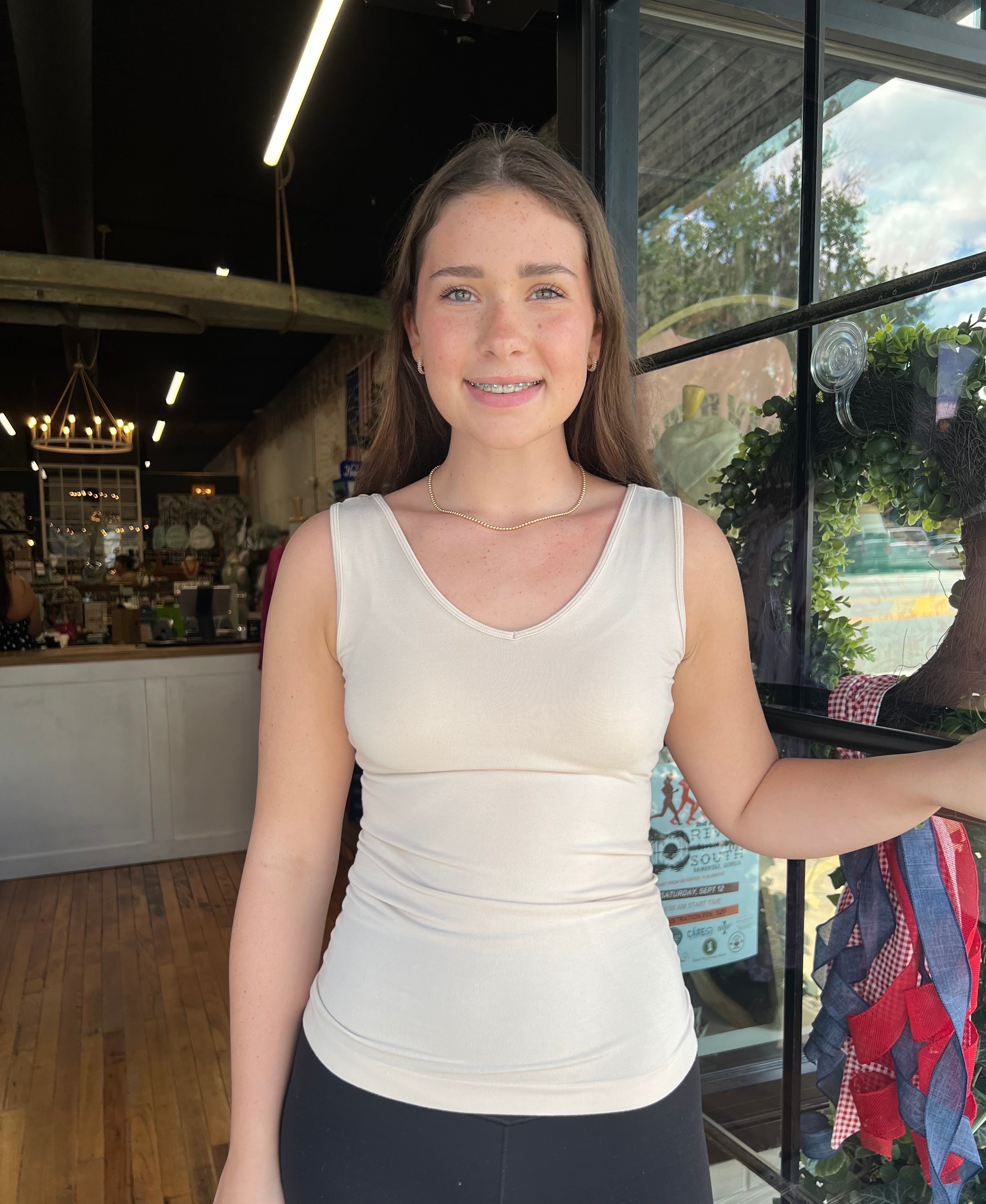 Elietian - Reversible Tank (Sand Shell/Long)