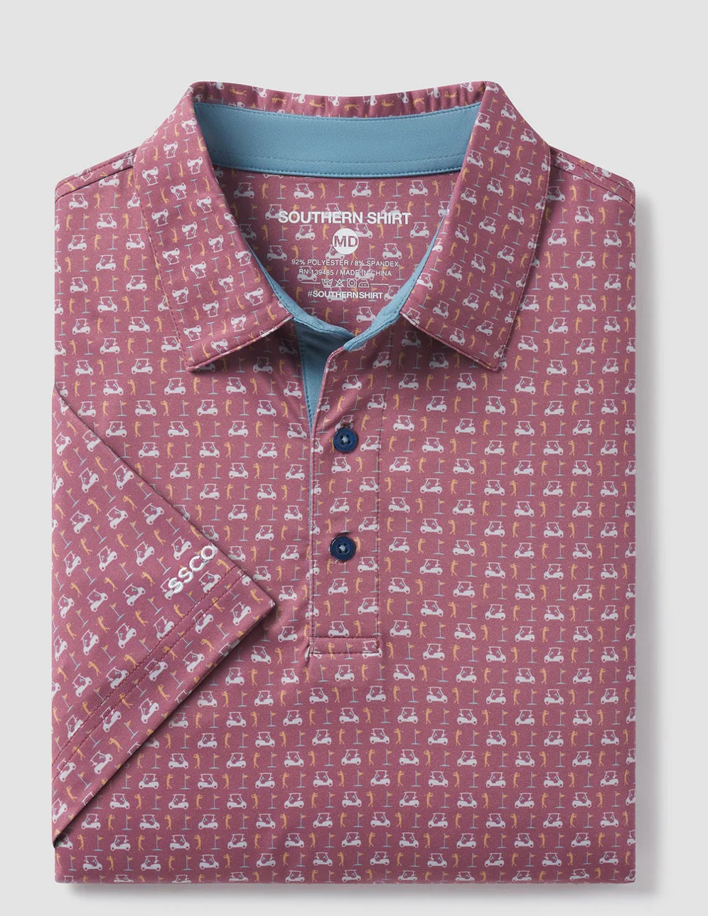 SSCO Perfect Round Printed Polo