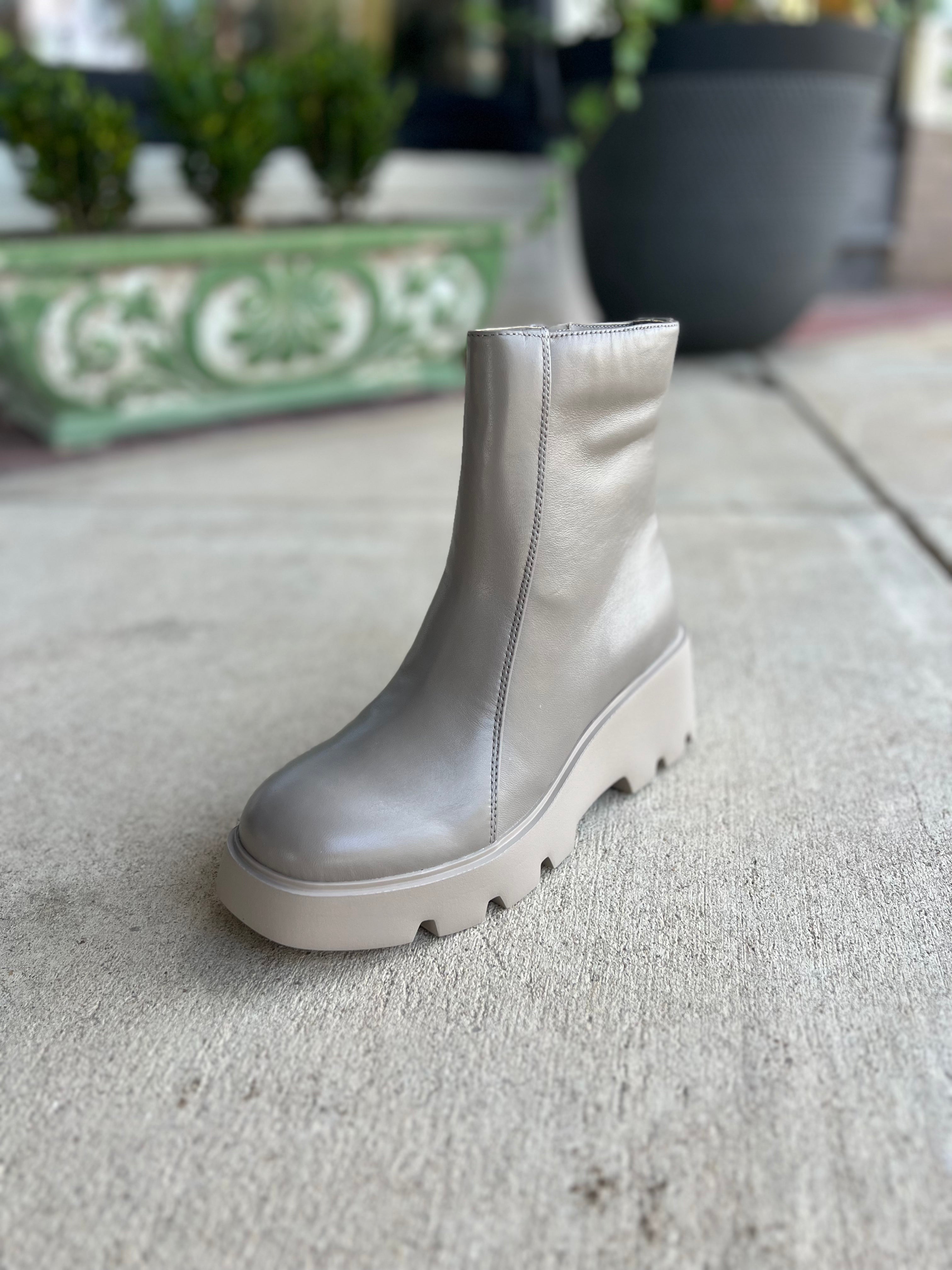 Naked Feet - Xenus Platform Ankle Boot (Greige)