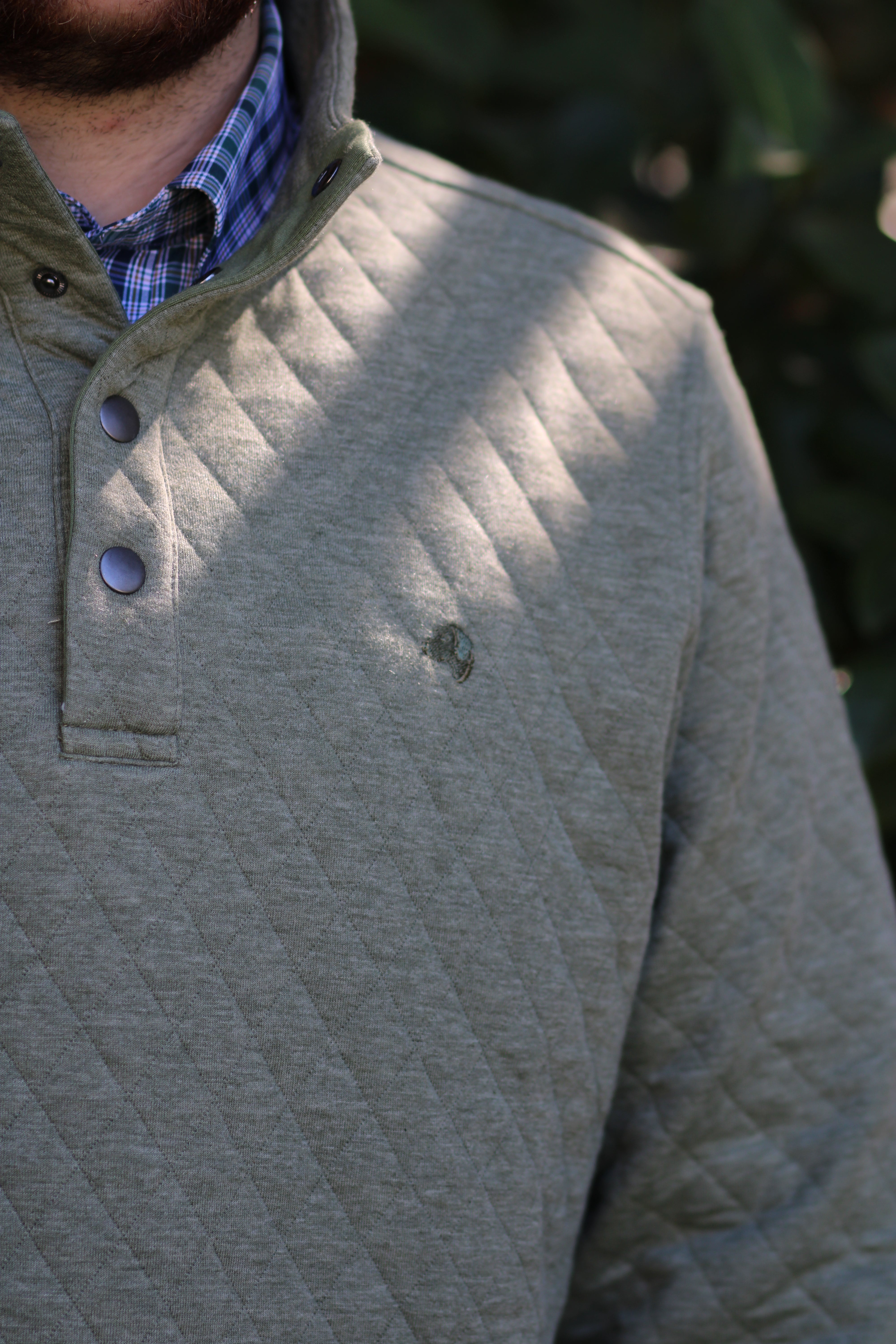 Rivers & Bridge - Quilted Pullover