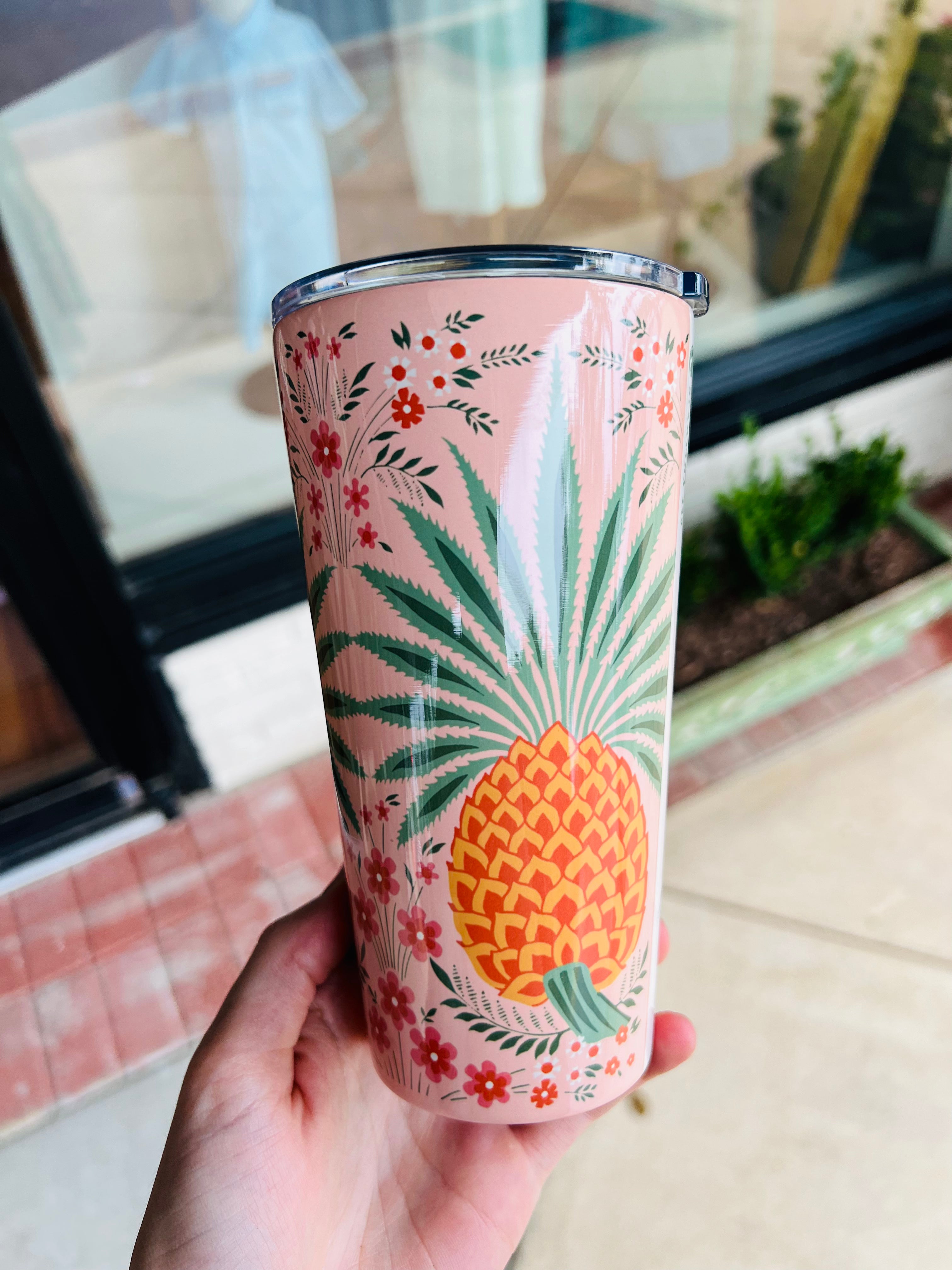 Stainless Steel Drink Tumbler Alljoy Landing Pineapple