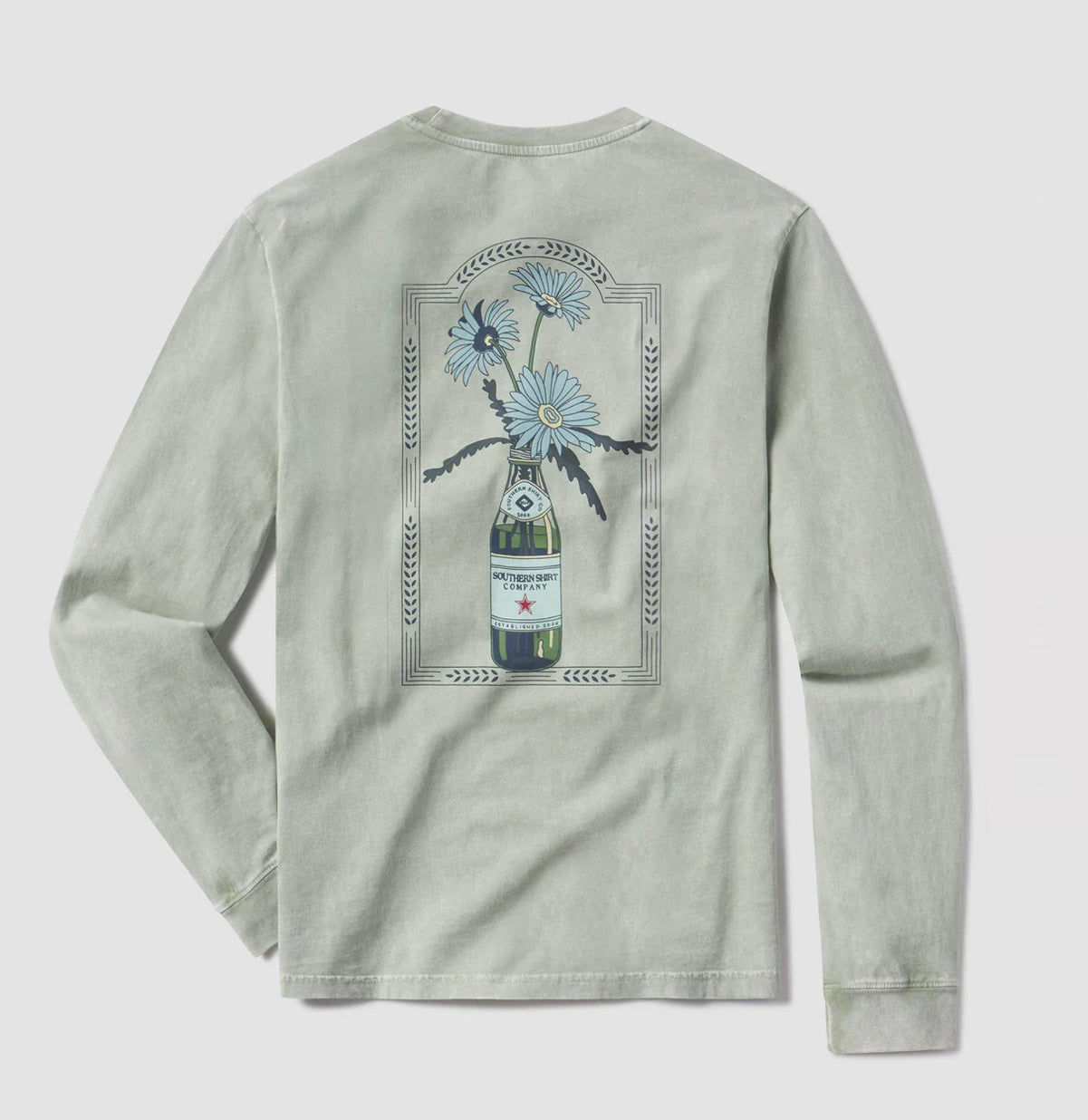SSCO Southern Spritz Tee LS -Upland Green