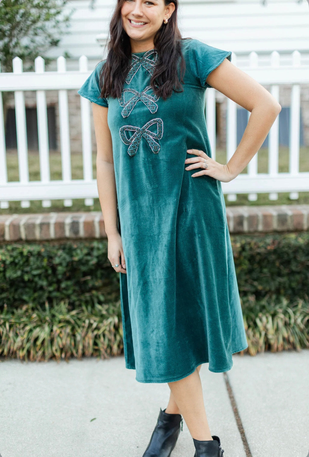 Victoria Dunn Charlotte Maxi -Silver Pine