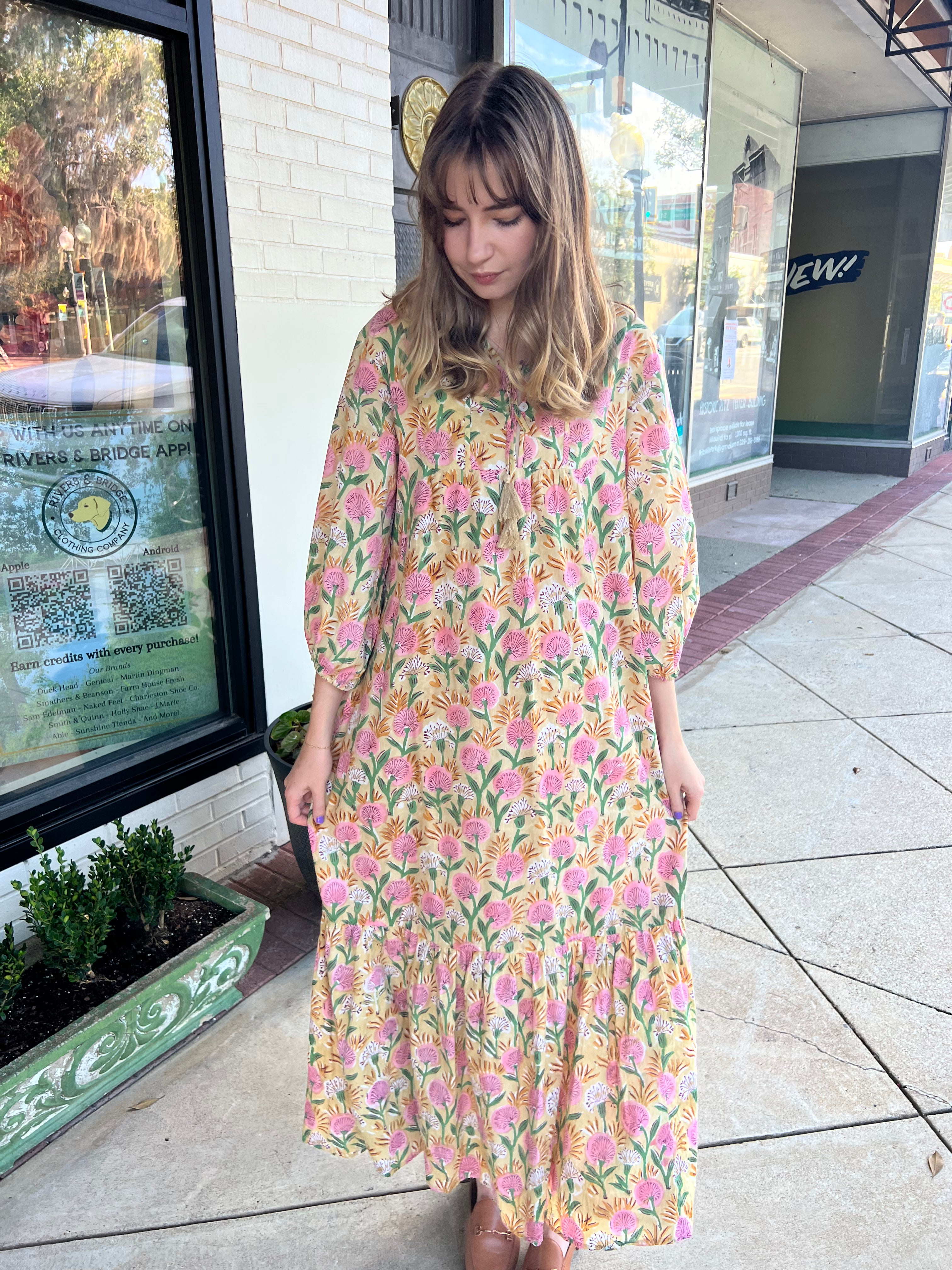 Desert Sunflower Sienna Dress - Sunshine Tienda