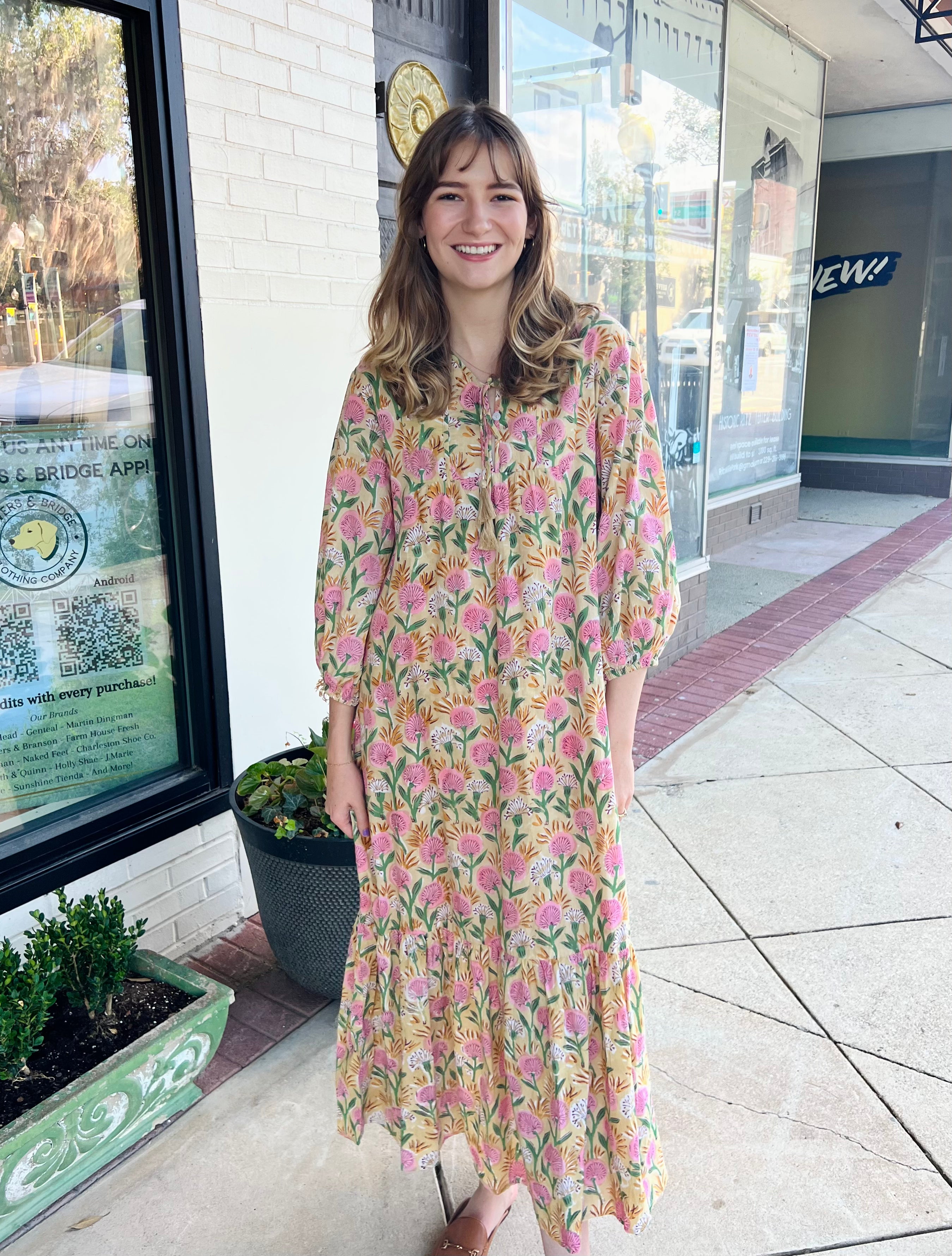 Desert Sunflower Sienna Dress - Sunshine Tienda