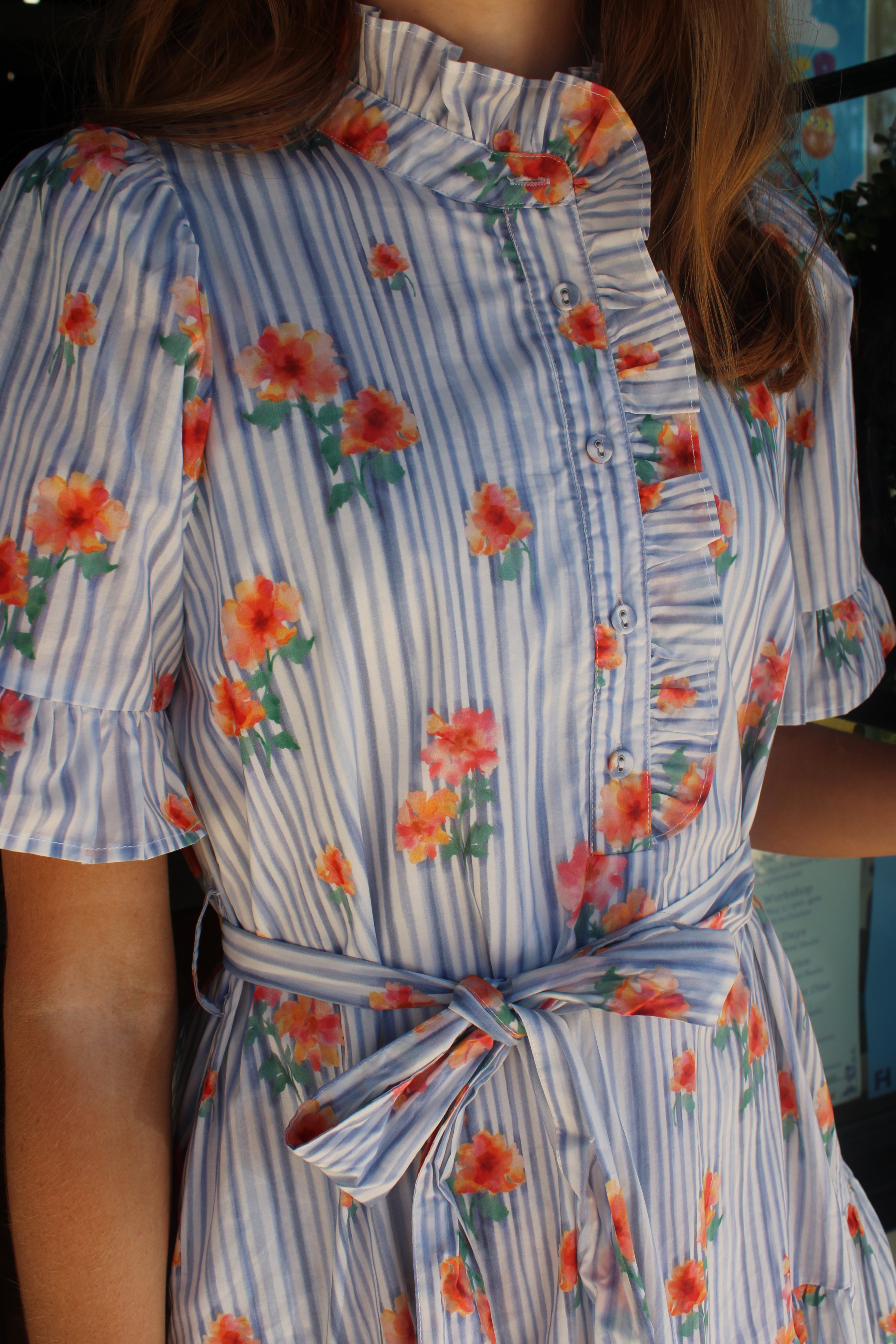 Flora Mae Dress (Blue)