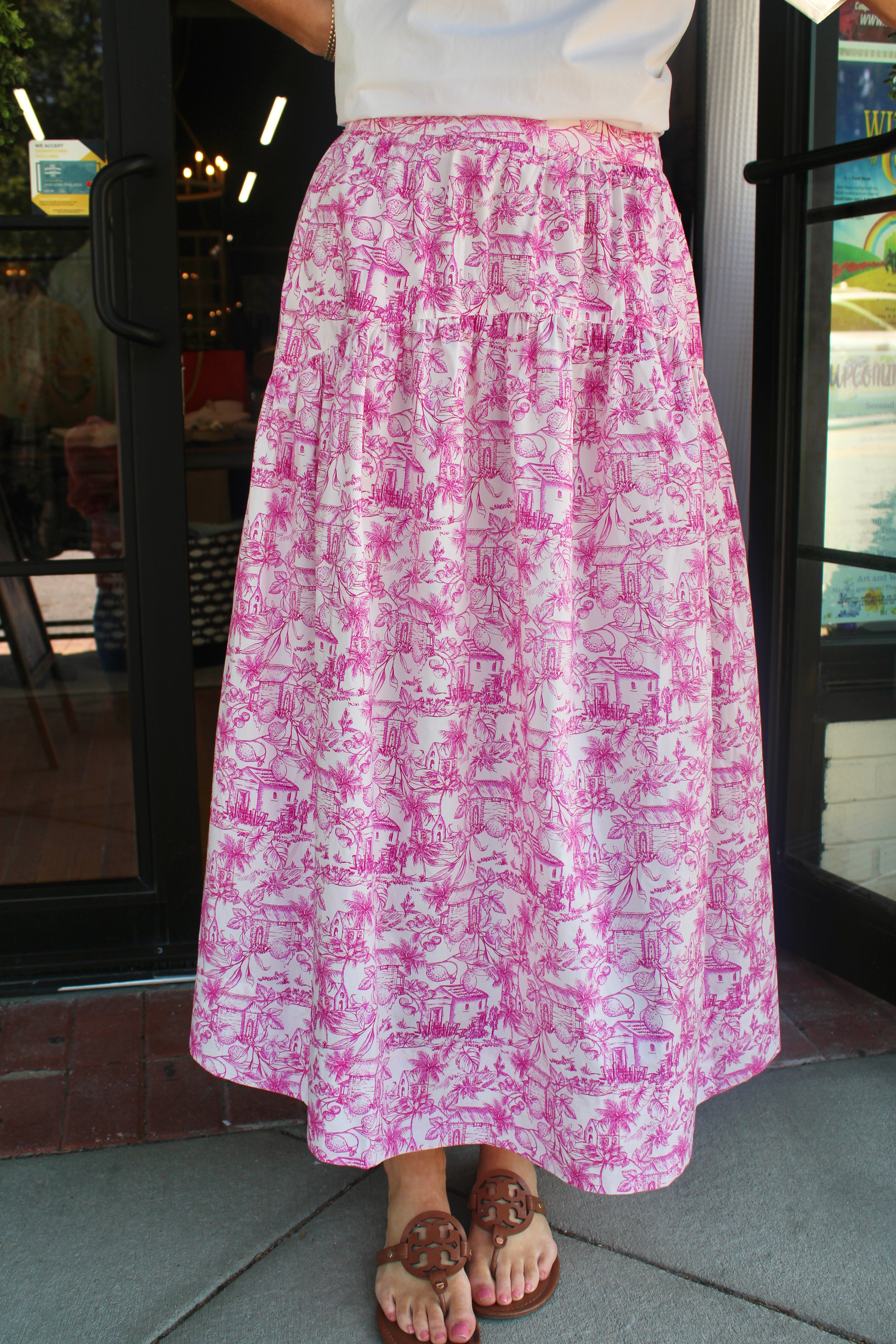 Magnolia Skirt (Pink)