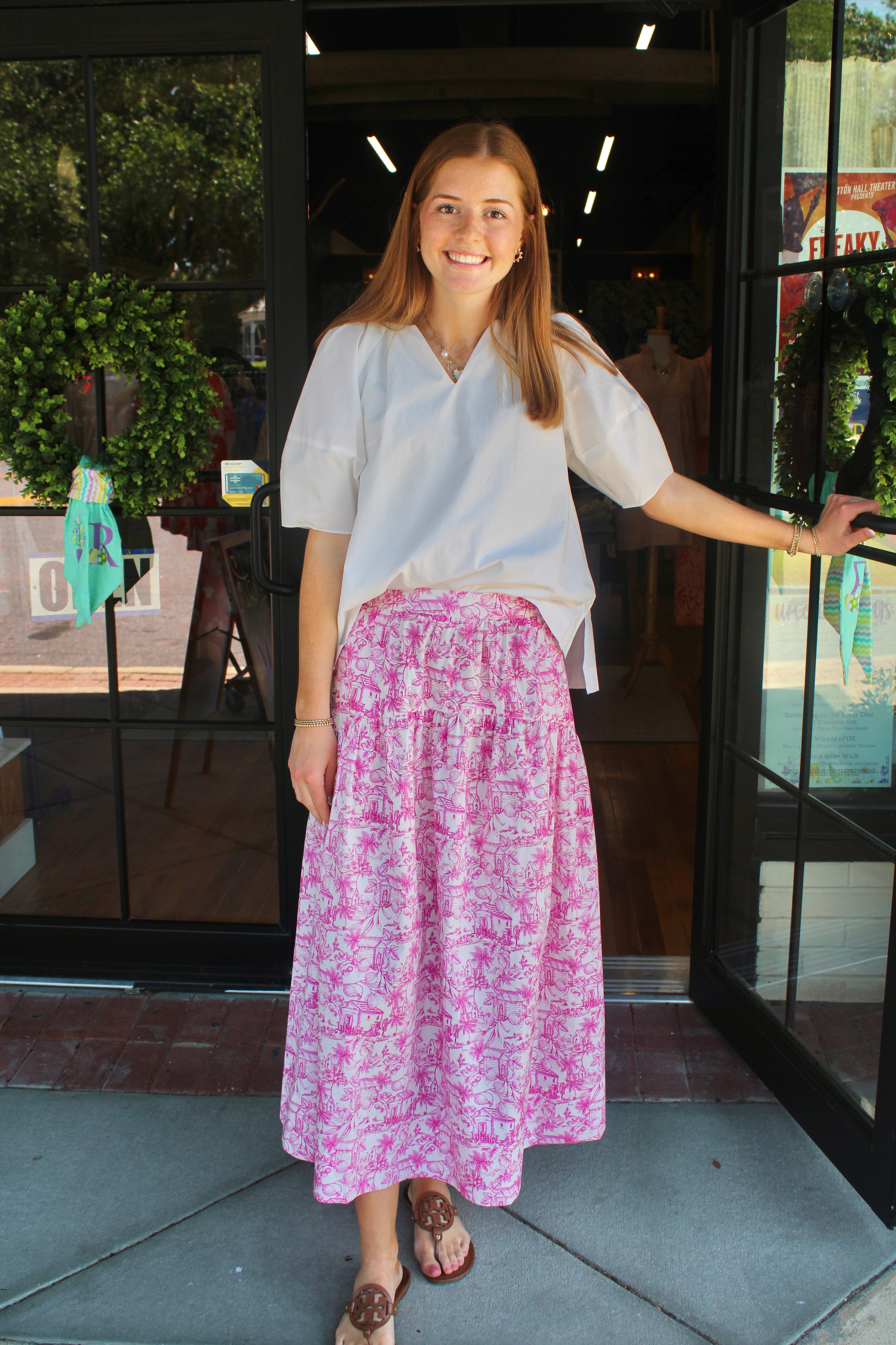 Magnolia Skirt (Pink)