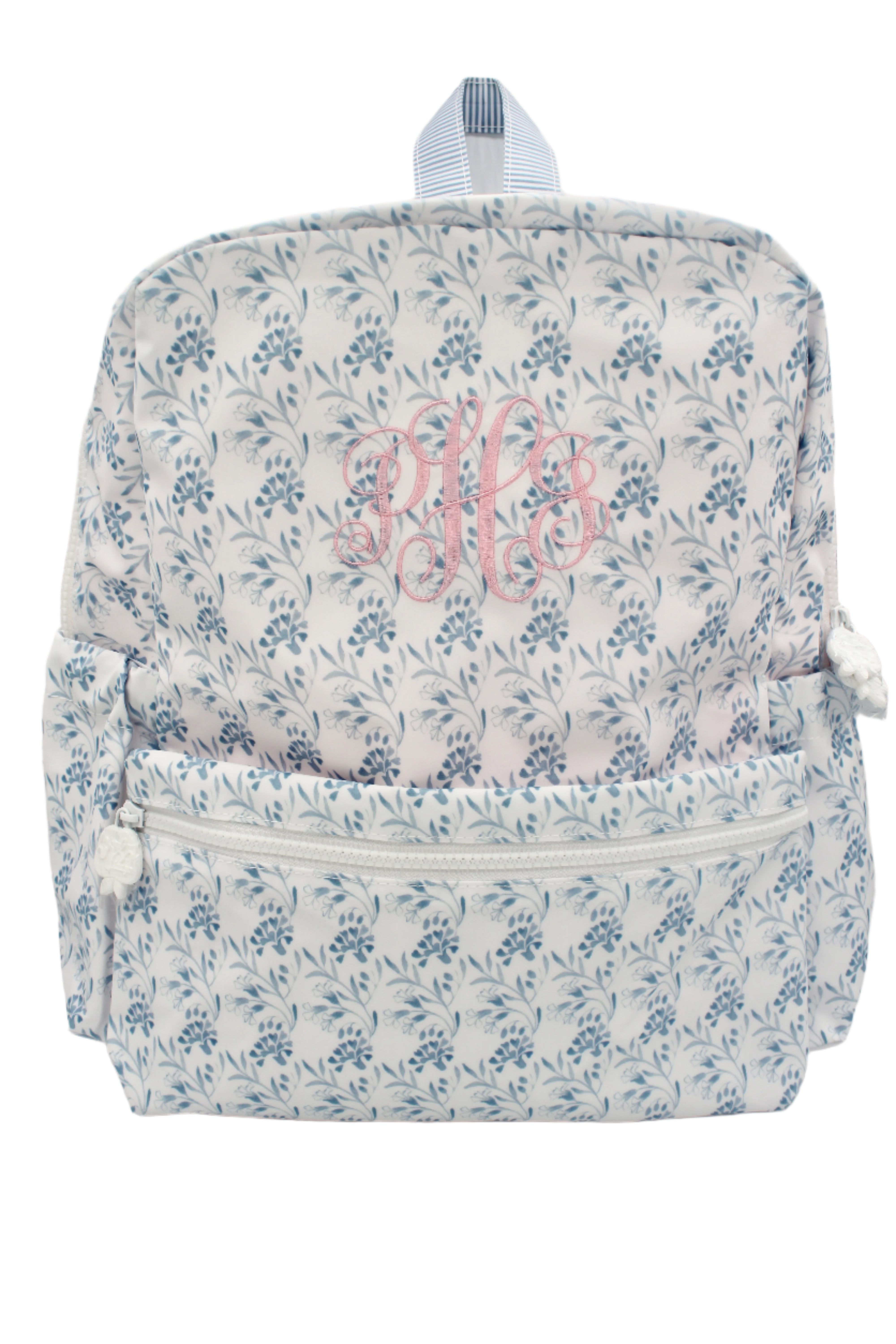 Apple of My Isla - The Large Backpack (Navy Floral)