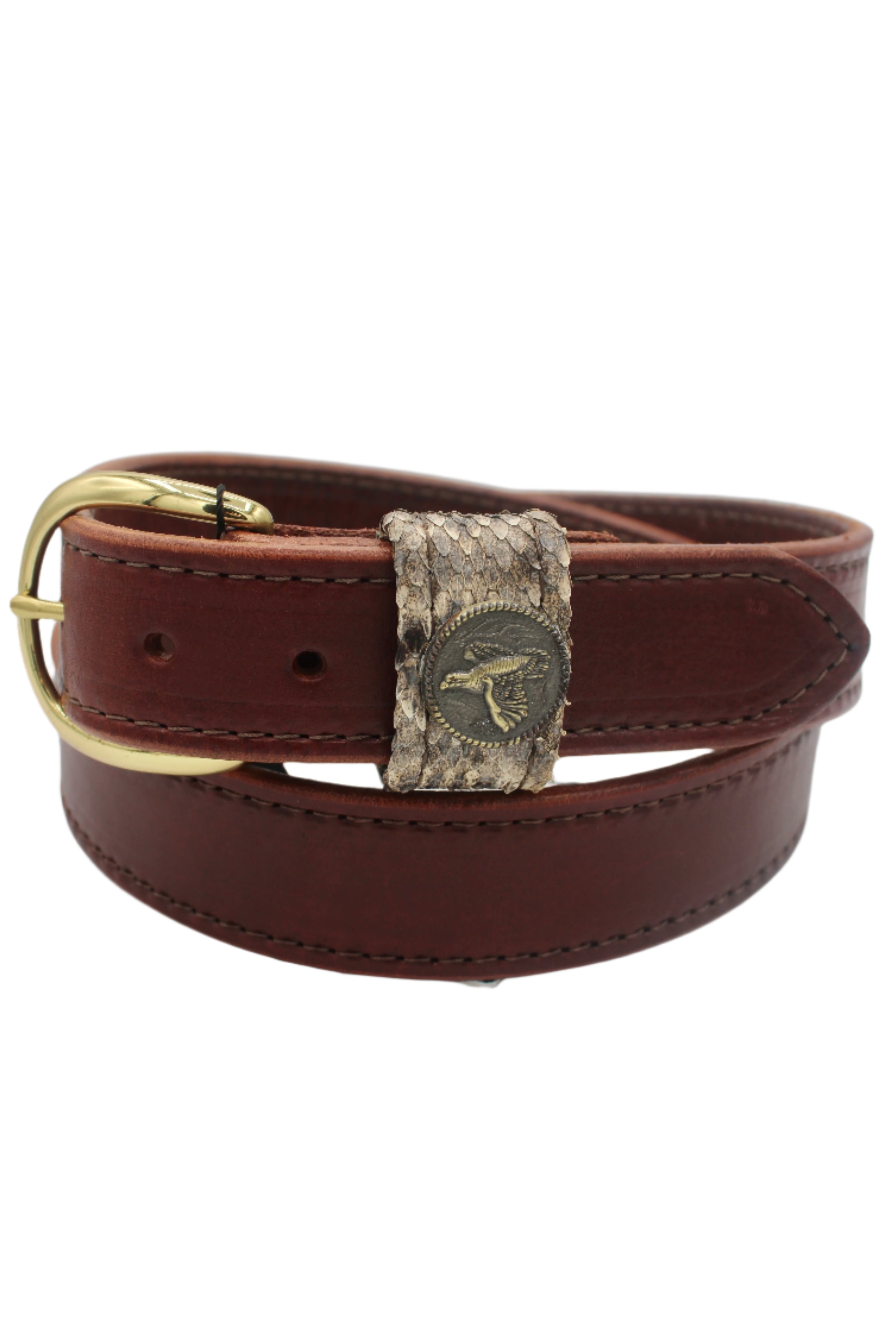 Bull & Briar - Leather Belt (Snake Keeper)