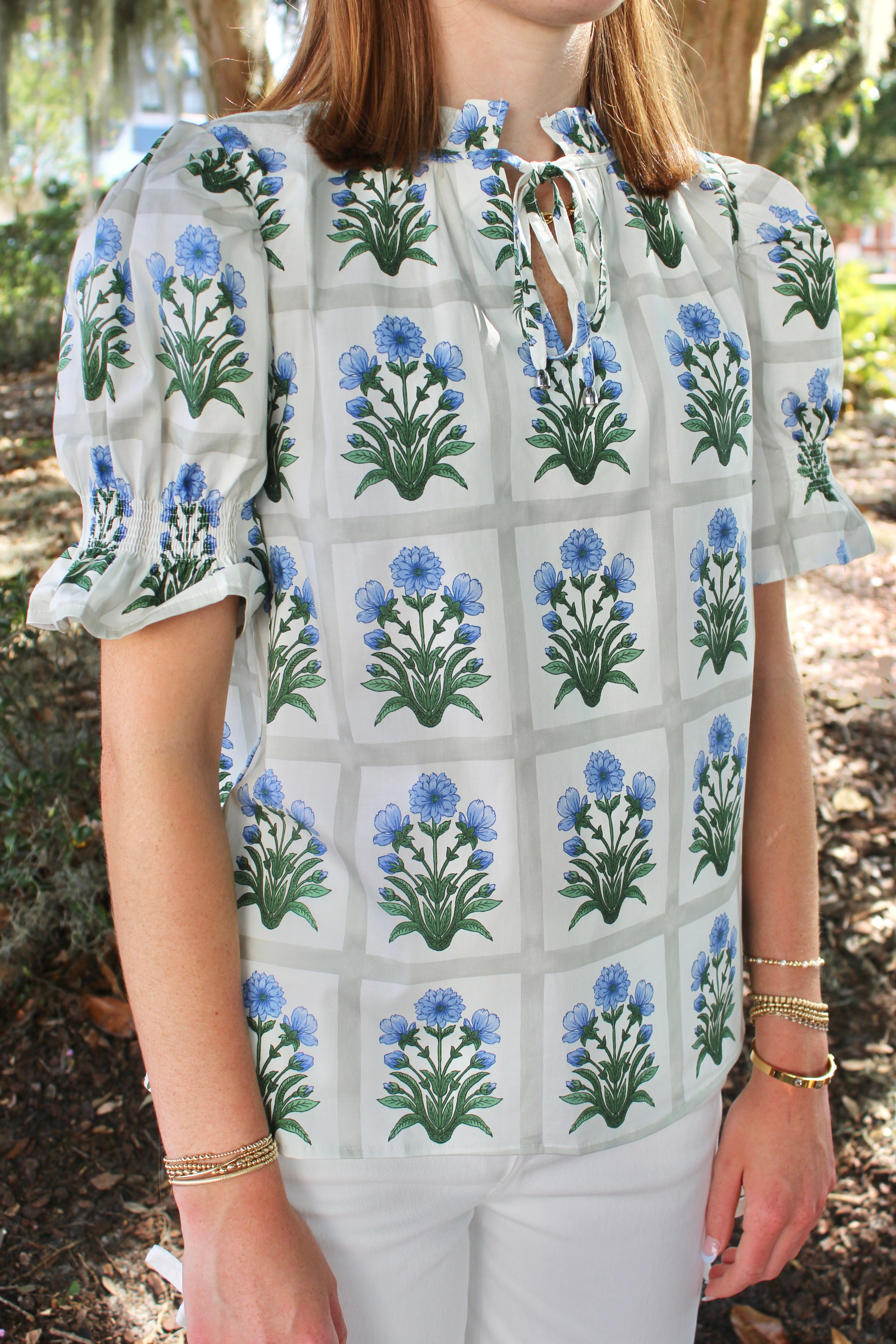 Glynda Top (Royal)