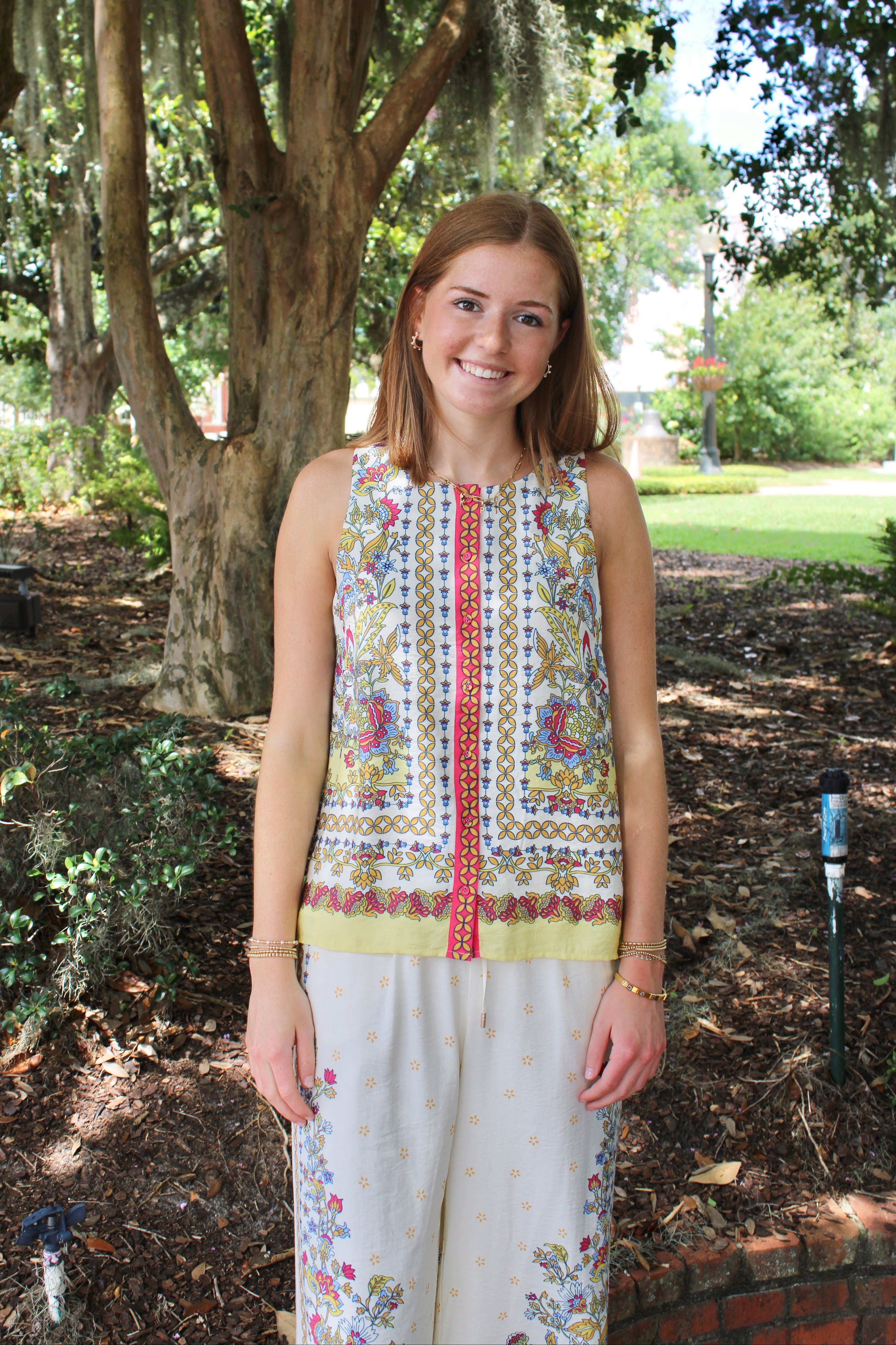 Ada Top (Yellow Multi)