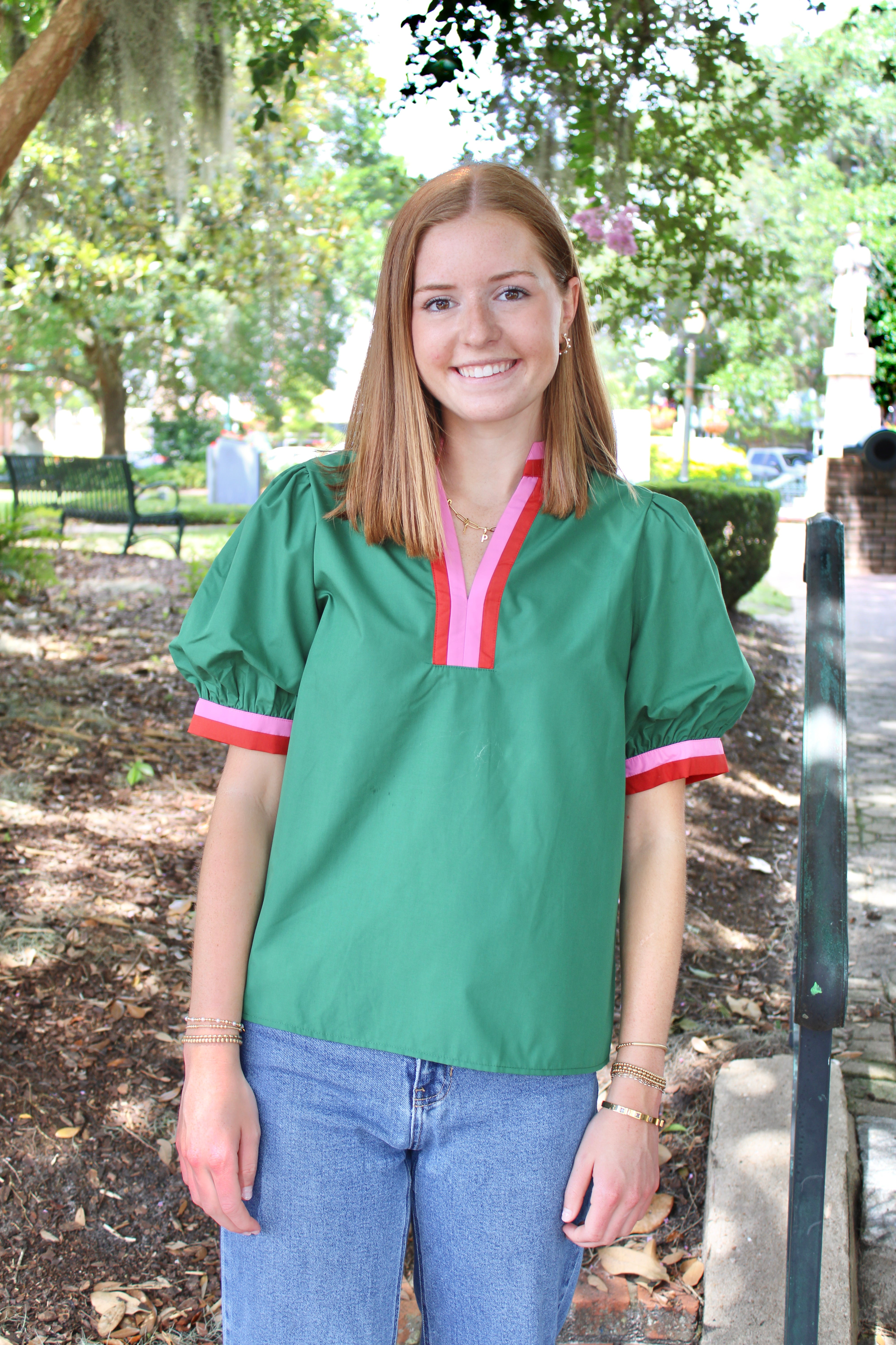 Elizabeth Top (Hunter Green)