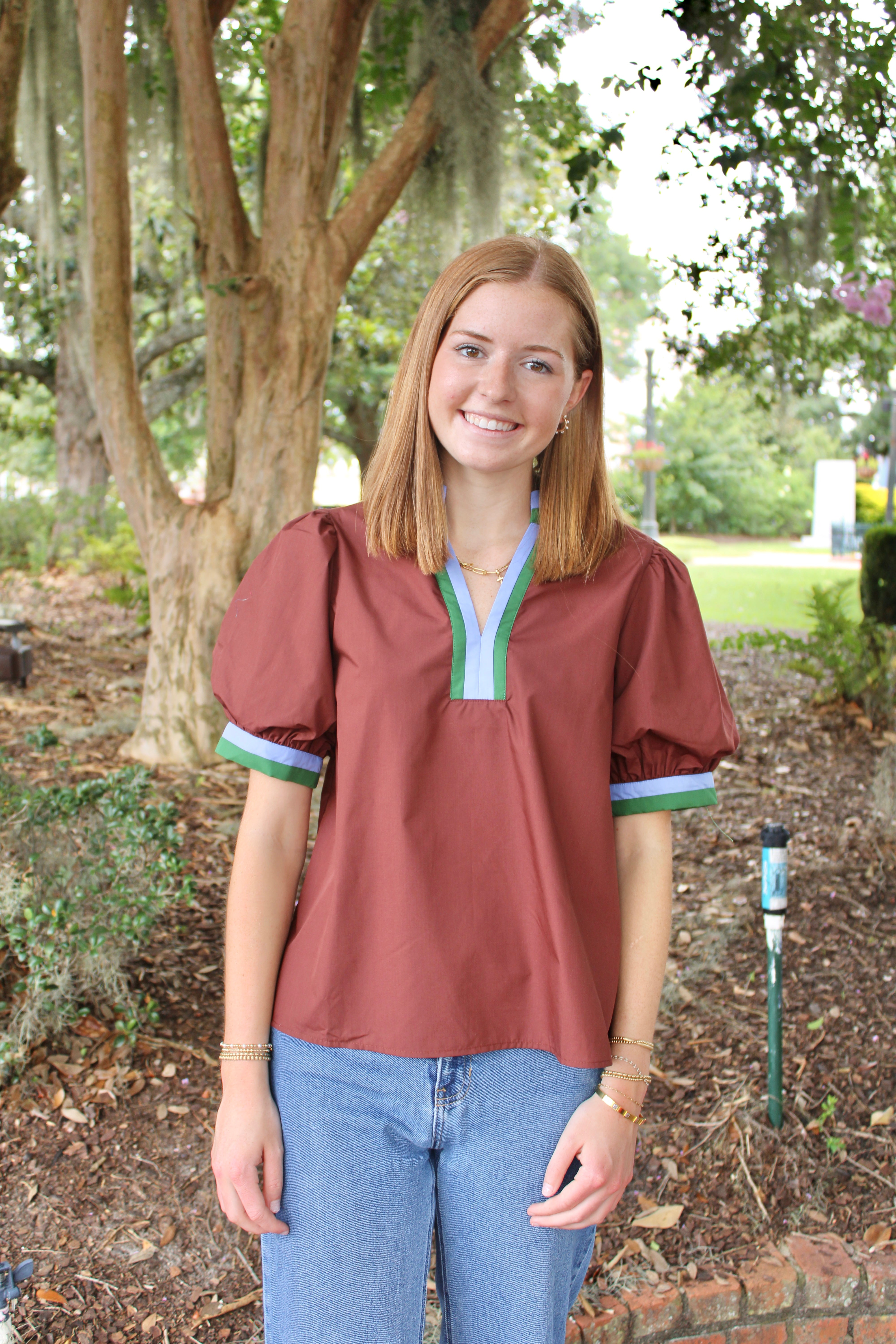 Elizabeth Top (Chocolate)