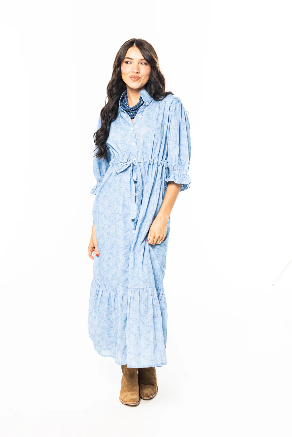 Holly Shae - Catherine Dress (Blue Quail)